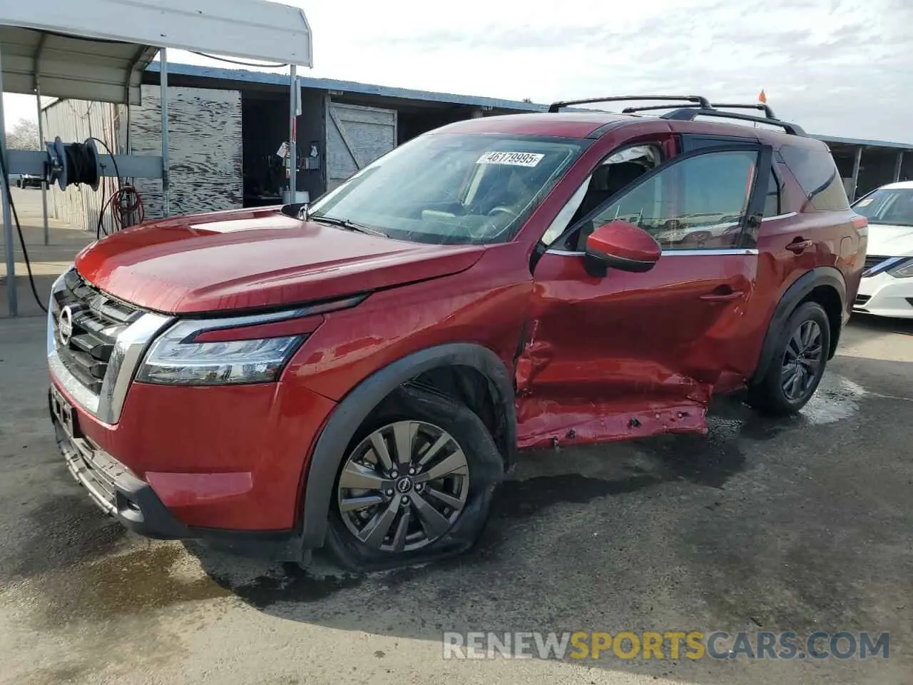 1 Photograph of a damaged car 5N1DR3BAXNC240351 NISSAN PATHFINDER 2022