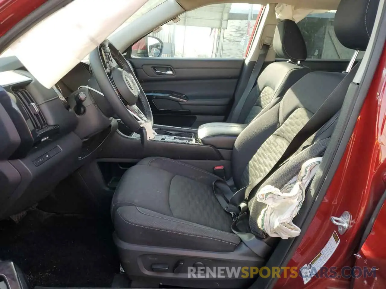 7 Photograph of a damaged car 5N1DR3BAXNC240351 NISSAN PATHFINDER 2022