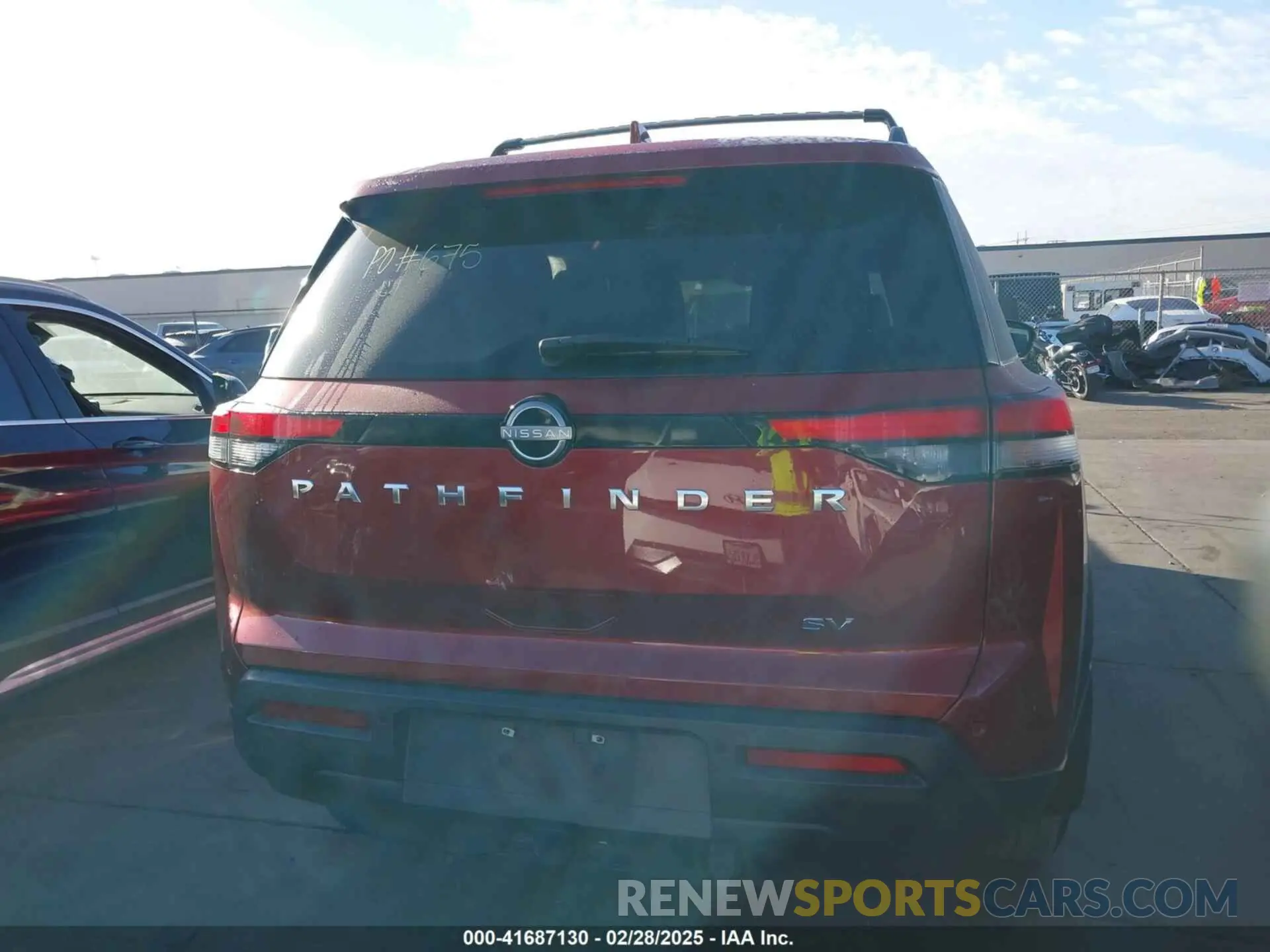 16 Photograph of a damaged car 5N1DR3BB9NC208547 NISSAN PATHFINDER 2022