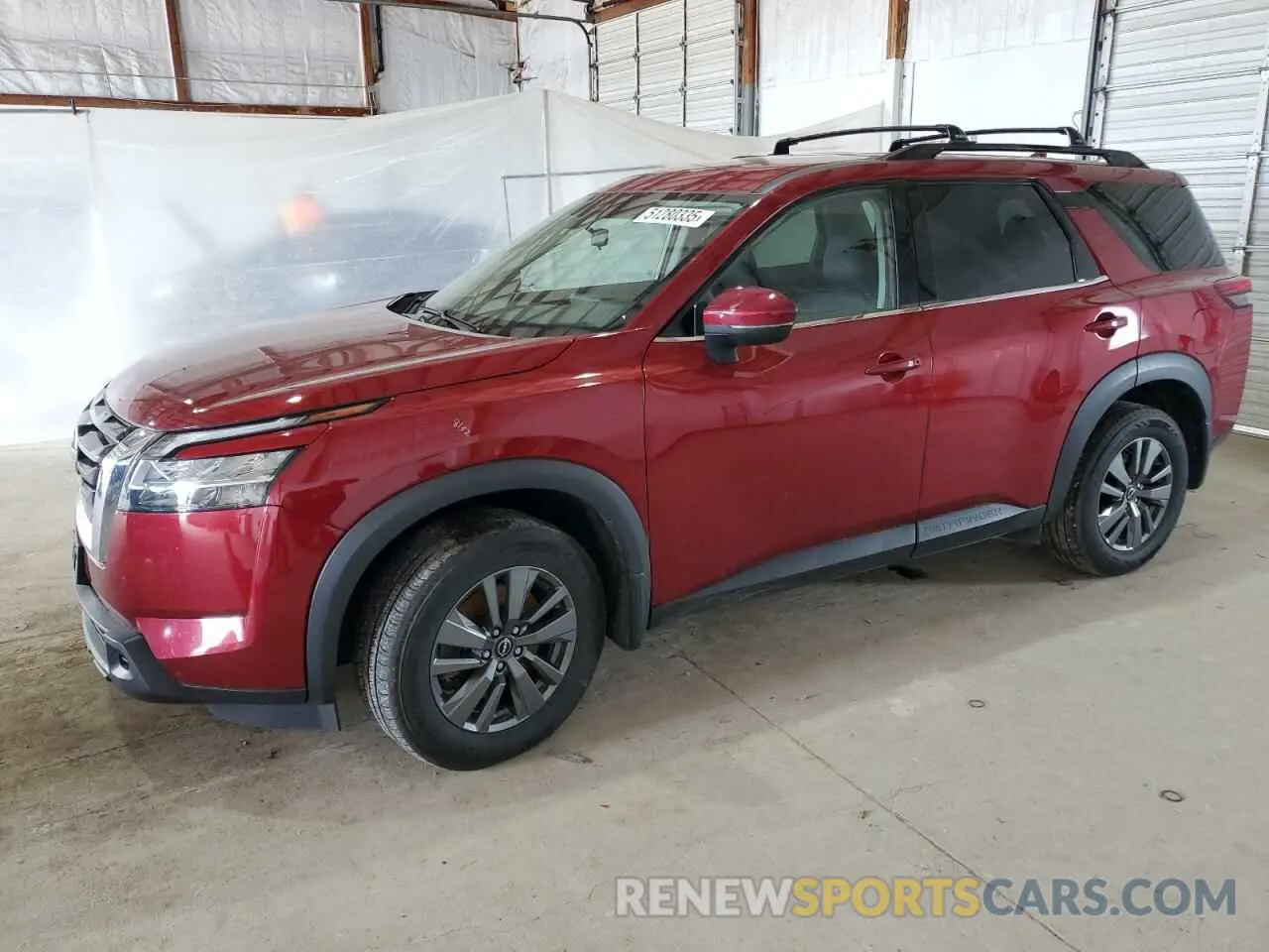 1 Photograph of a damaged car 5N1DR3BC1NC258447 NISSAN PATHFINDER 2022