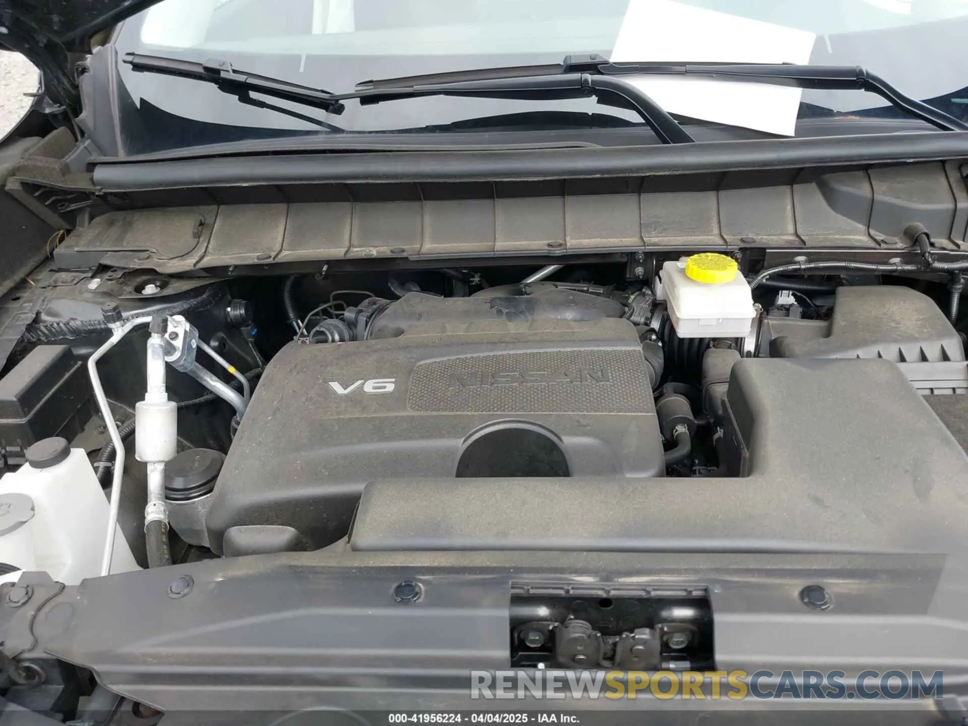 10 Photograph of a damaged car 5N1DR3BC4NC257194 NISSAN PATHFINDER 2022