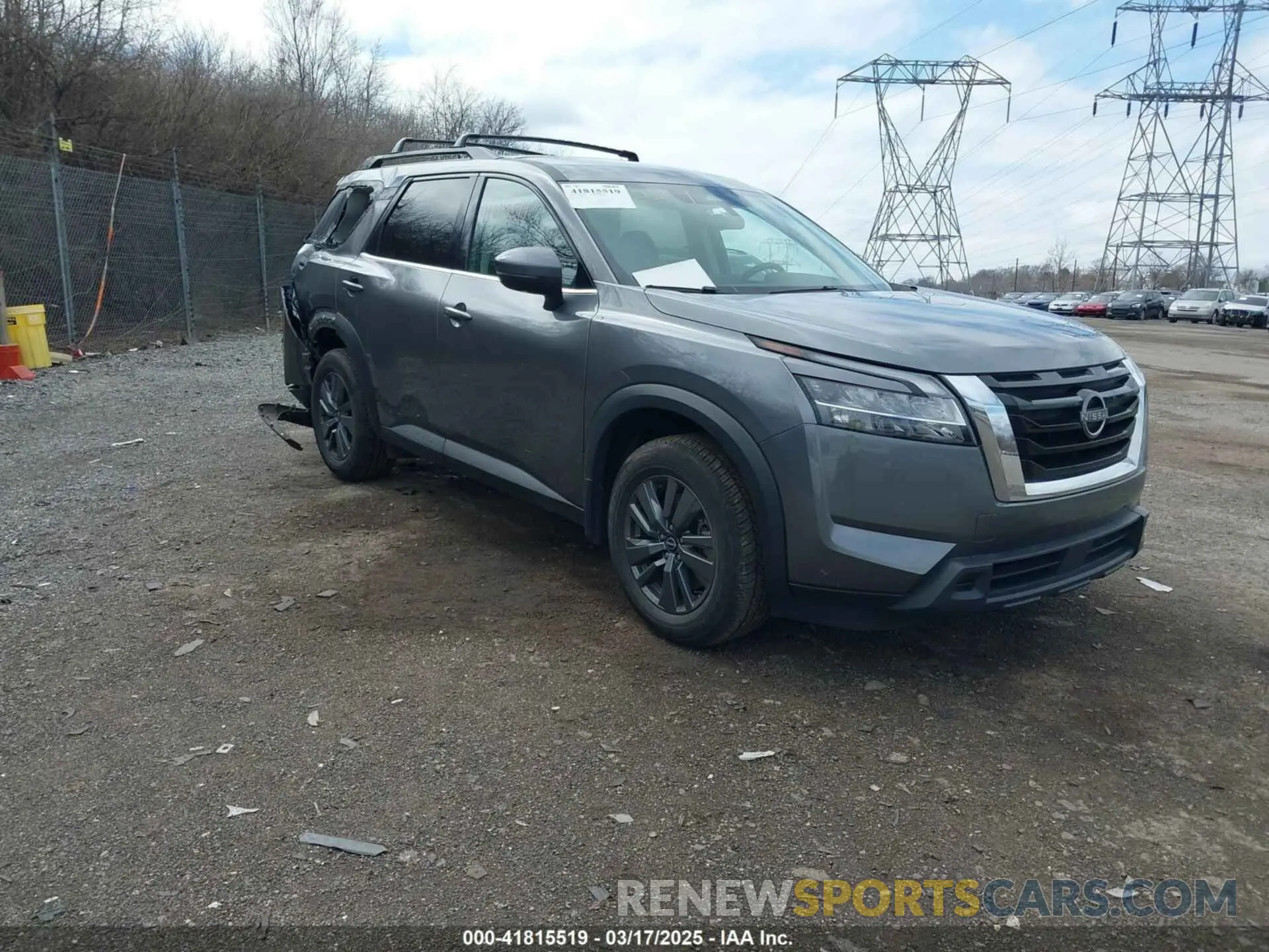 1 Photograph of a damaged car 5N1DR3BC5NC256913 NISSAN PATHFINDER 2022