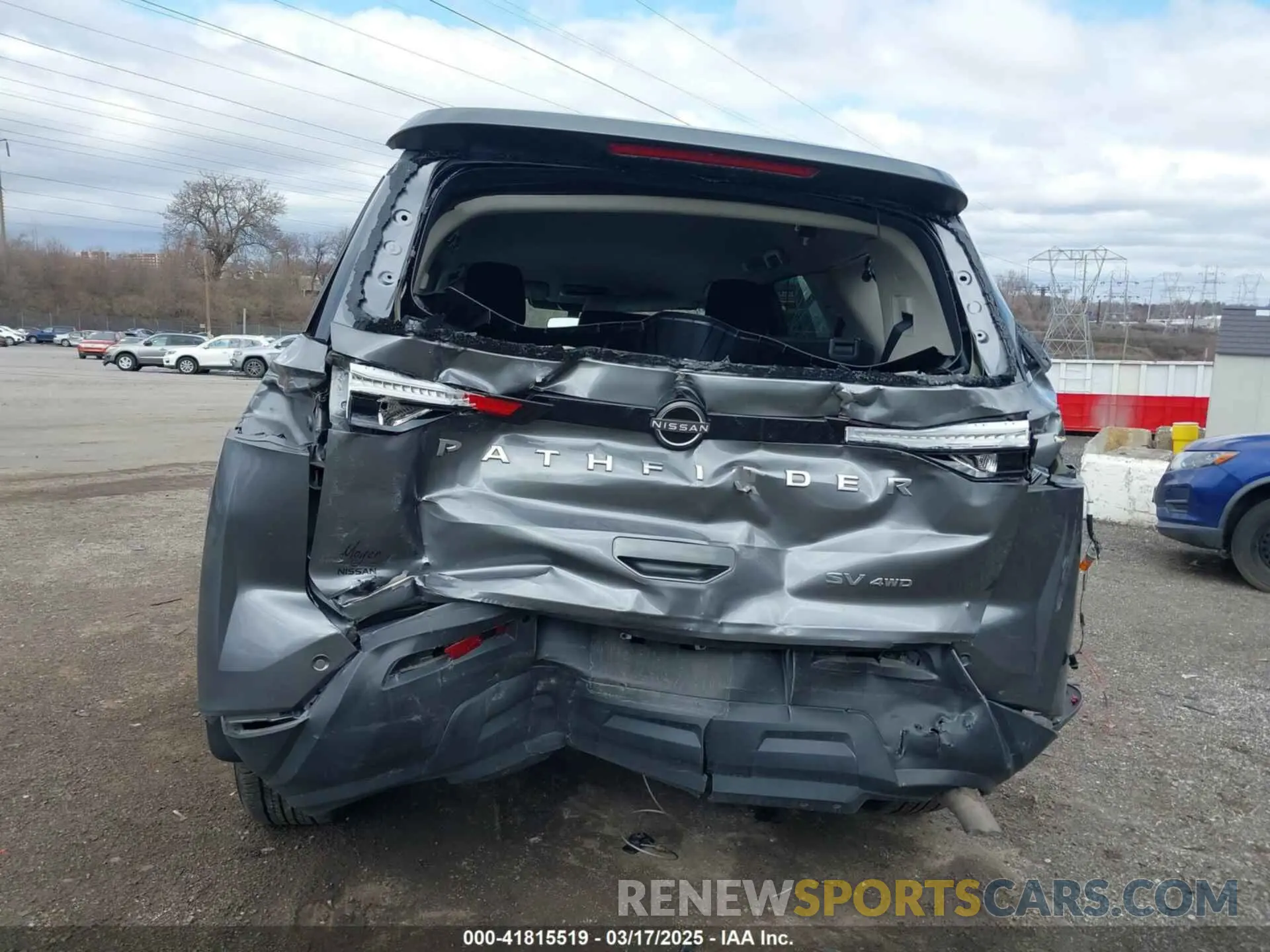 6 Photograph of a damaged car 5N1DR3BC5NC256913 NISSAN PATHFINDER 2022
