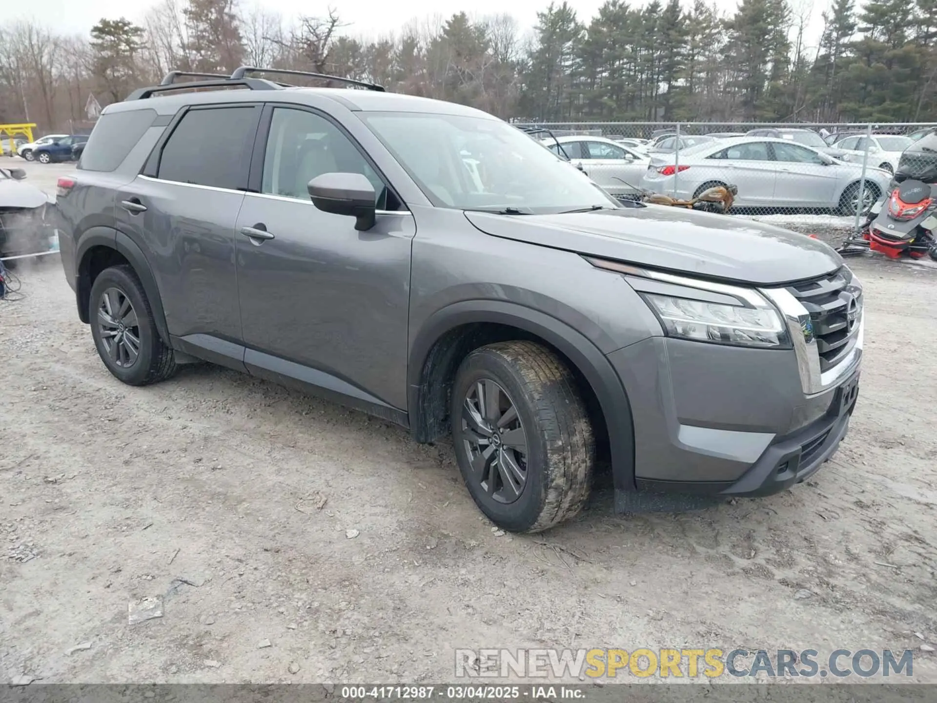 1 Photograph of a damaged car 5N1DR3BC7NC263698 NISSAN PATHFINDER 2022