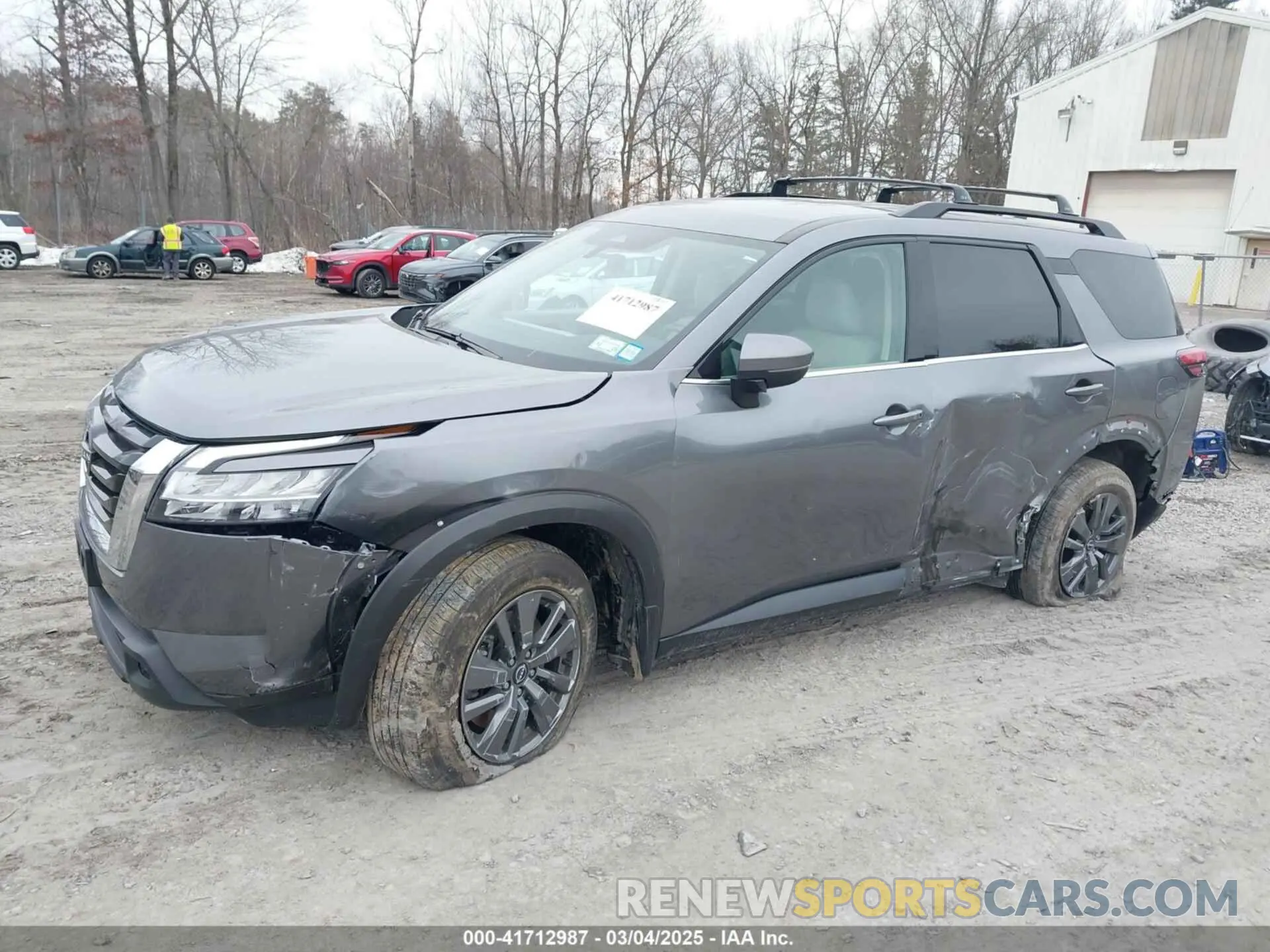 6 Photograph of a damaged car 5N1DR3BC7NC263698 NISSAN PATHFINDER 2022