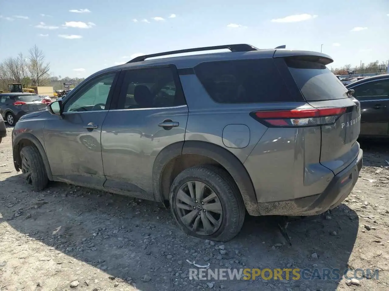 2 Photograph of a damaged car 5N1DR3BC8NC215093 NISSAN PATHFINDER 2022