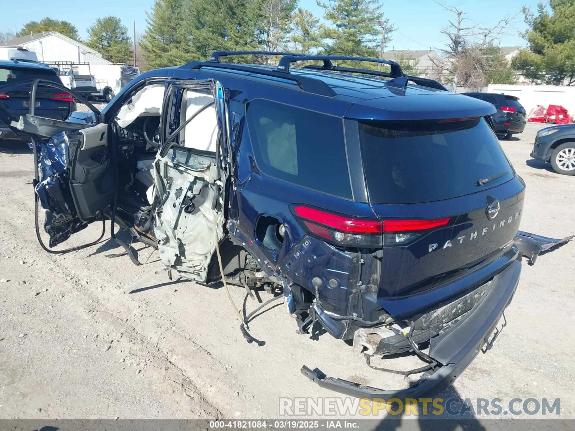 3 Photograph of a damaged car 5N1DR3BC8NC217216 NISSAN PATHFINDER 2022