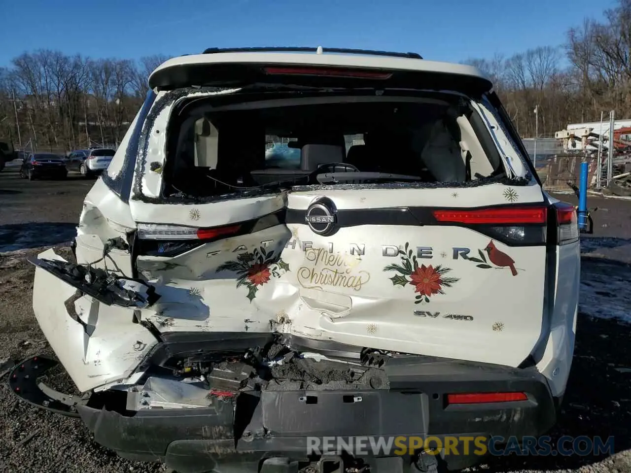 6 Photograph of a damaged car 5N1DR3BD2NC215650 NISSAN PATHFINDER 2022