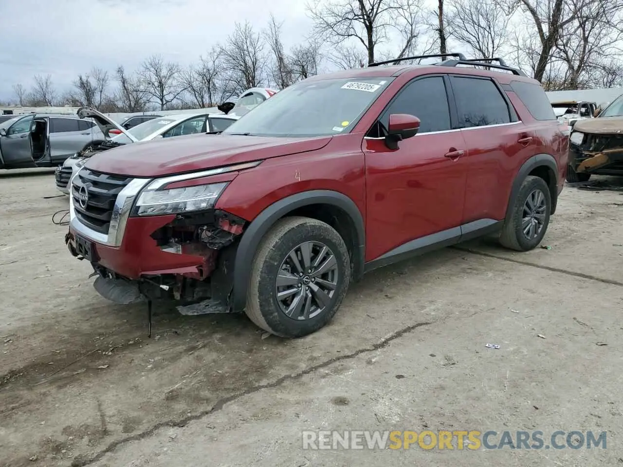 1 Photograph of a damaged car 5N1DR3BD5NC271677 NISSAN PATHFINDER 2022