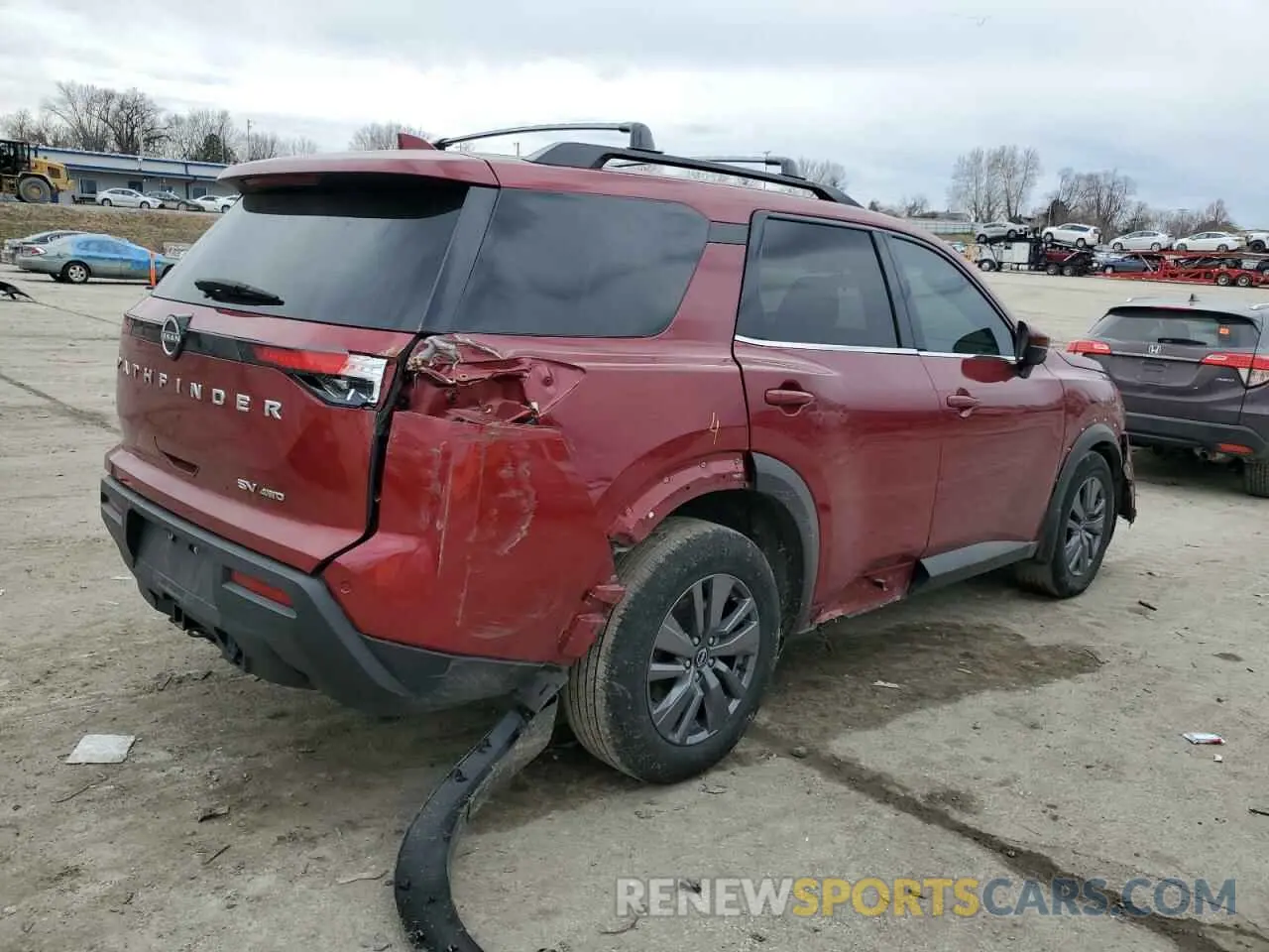 3 Photograph of a damaged car 5N1DR3BD5NC271677 NISSAN PATHFINDER 2022