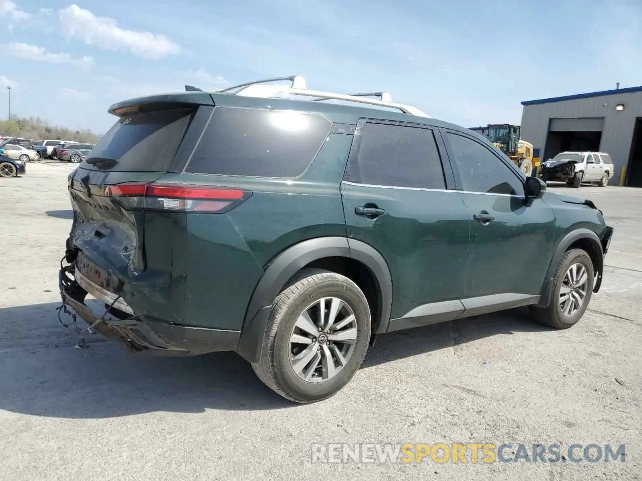 3 Photograph of a damaged car 5N1DR3CA0NC242799 NISSAN PATHFINDER 2022