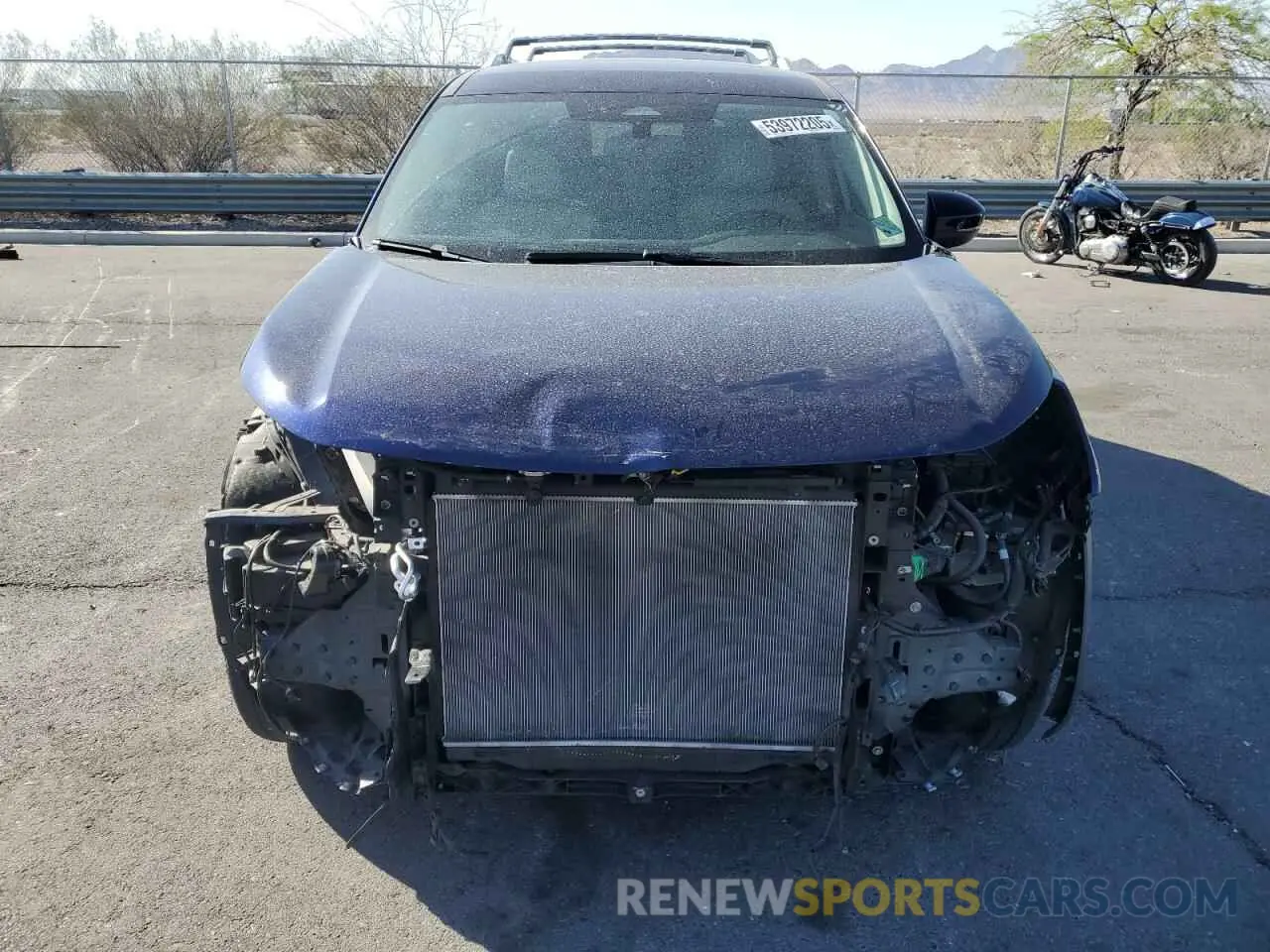 5 Photograph of a damaged car 5N1DR3CAXNC255799 NISSAN PATHFINDER 2022