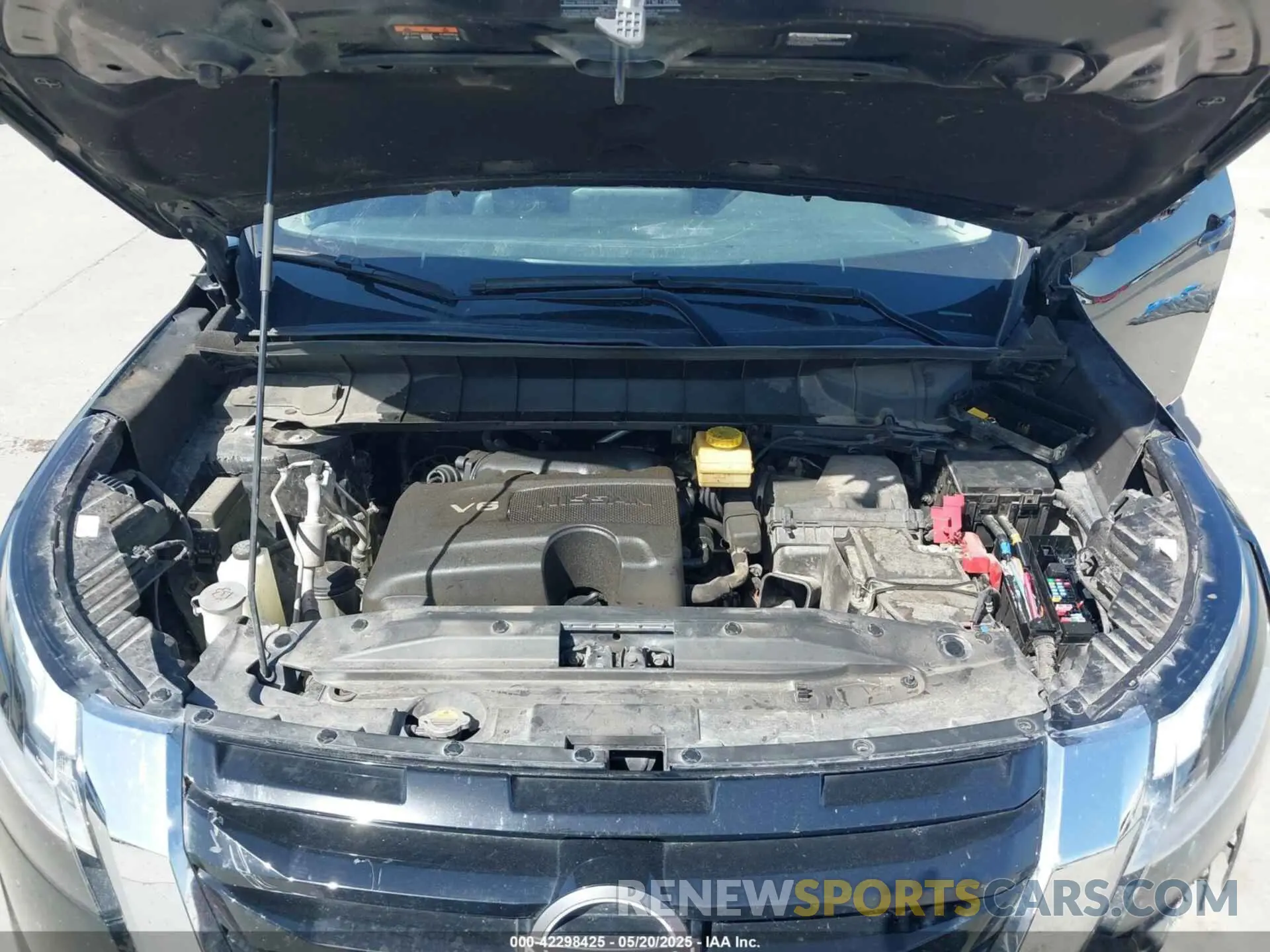 10 Photograph of a damaged car 5N1DR3CB7NC211557 NISSAN PATHFINDER 2022