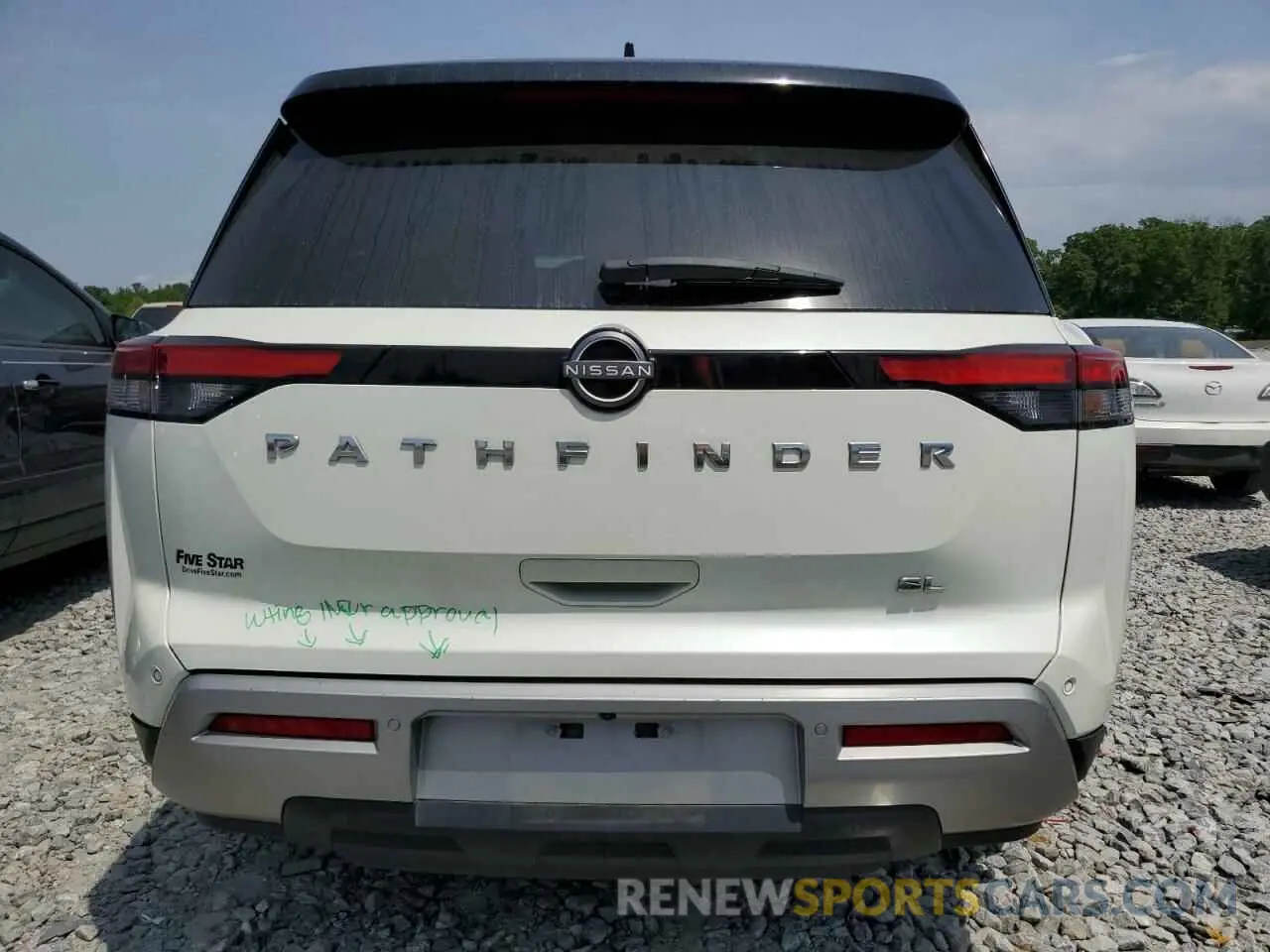 6 Photograph of a damaged car 5N1DR3CBXNC271686 NISSAN PATHFINDER 2022