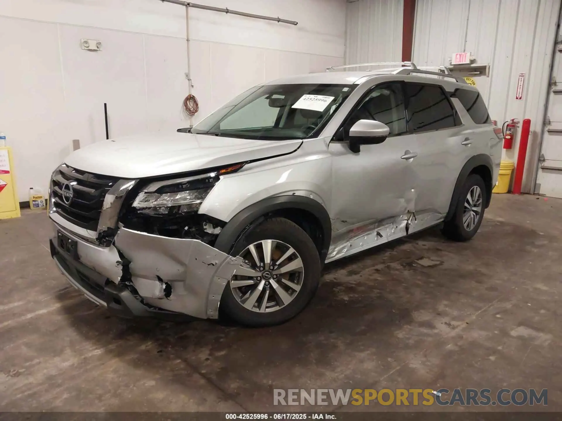 2 Photograph of a damaged car 5N1DR3CC0NC271821 NISSAN PATHFINDER 2022