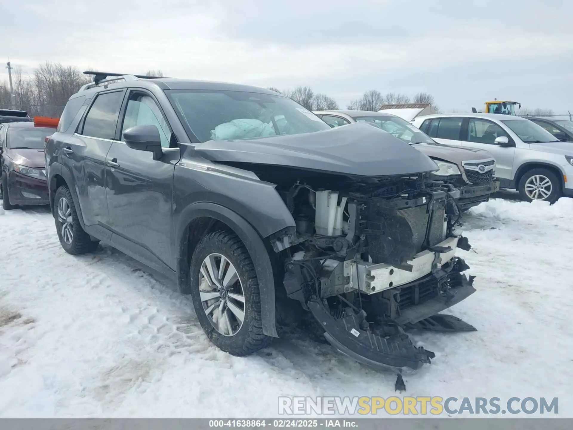 1 Photograph of a damaged car 5N1DR3CC1NC264876 NISSAN PATHFINDER 2022