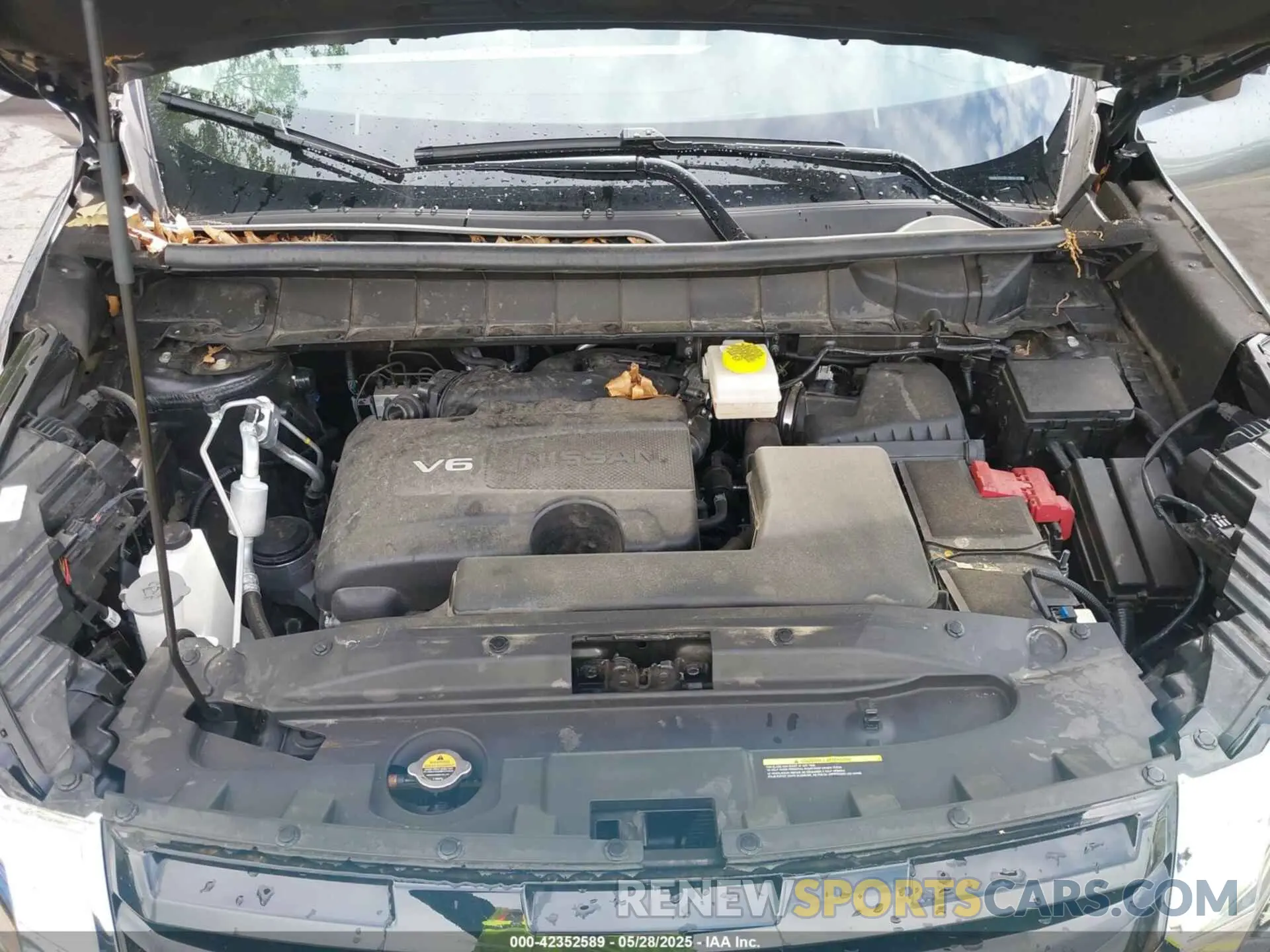 10 Photograph of a damaged car 5N1DR3CC2NC242031 NISSAN PATHFINDER 2022