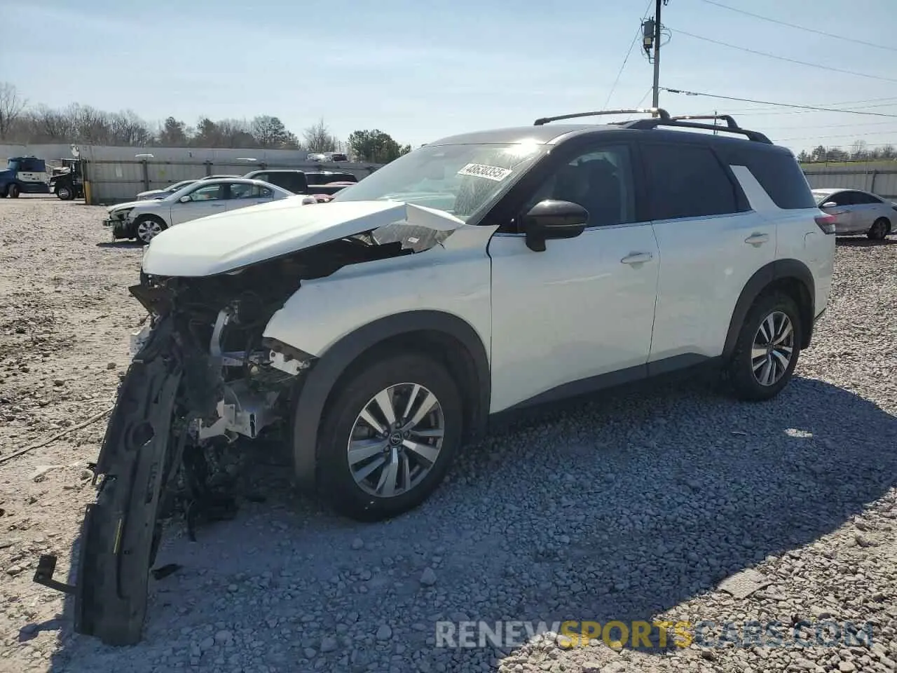 1 Photograph of a damaged car 5N1DR3CC2NC243731 NISSAN PATHFINDER 2022