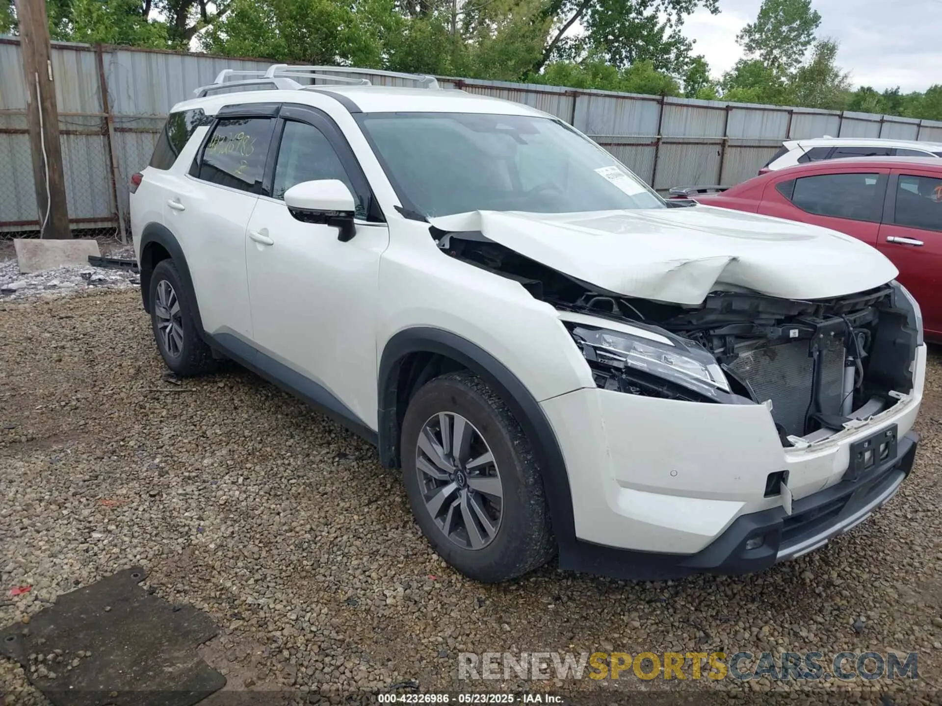 1 Photograph of a damaged car 5N1DR3CC2NC260545 NISSAN PATHFINDER 2022