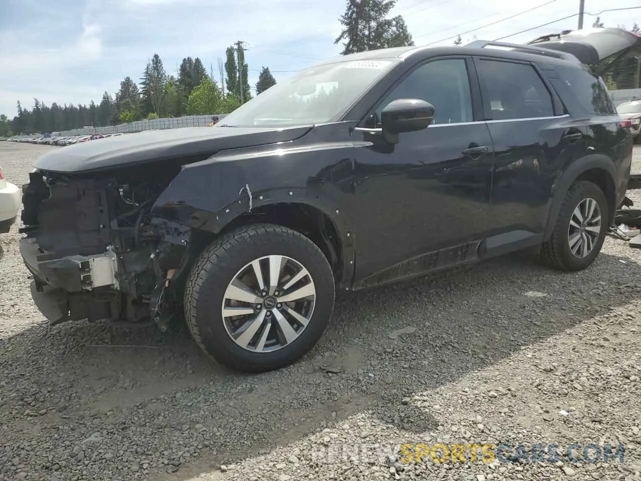 1 Photograph of a damaged car 5N1DR3CC2NC265826 NISSAN PATHFINDER 2022