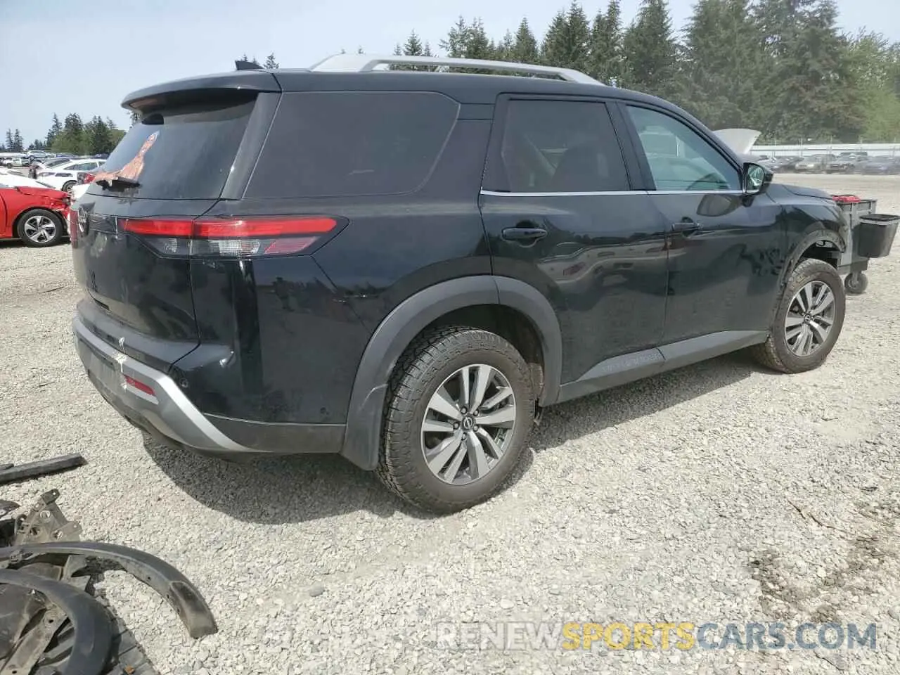3 Photograph of a damaged car 5N1DR3CC2NC265826 NISSAN PATHFINDER 2022