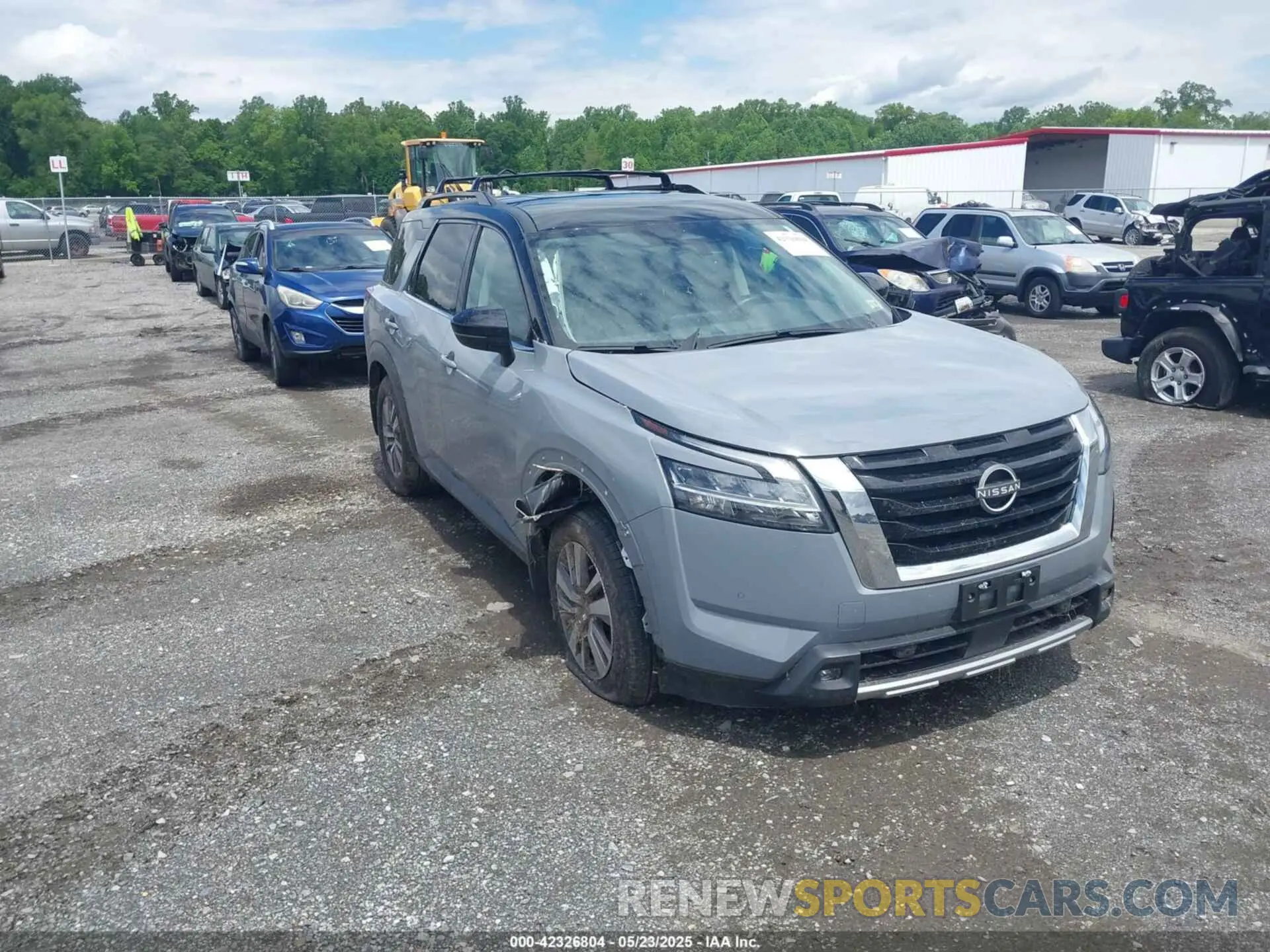 1 Photograph of a damaged car 5N1DR3CC3NC205313 NISSAN PATHFINDER 2022