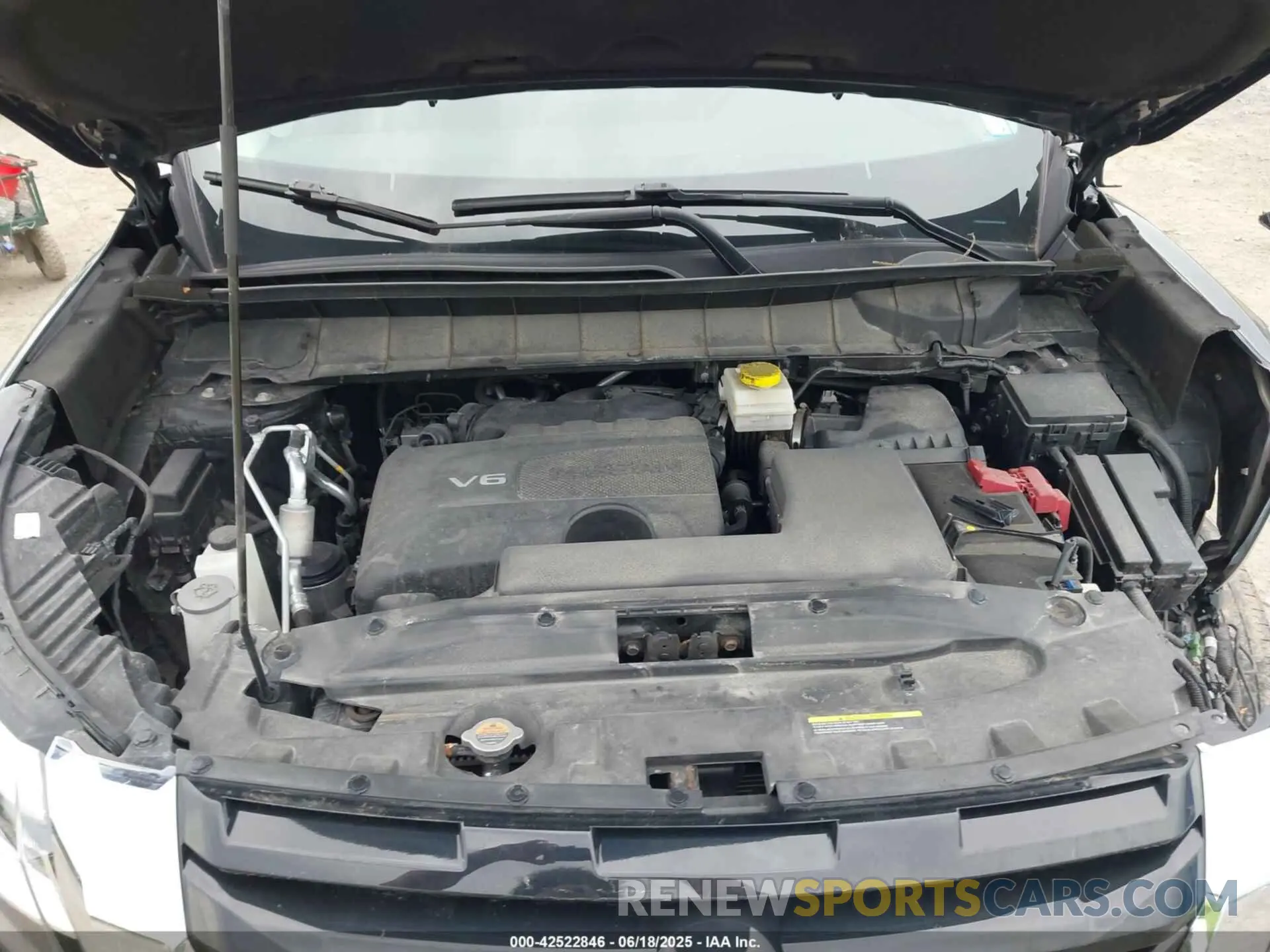 10 Photograph of a damaged car 5N1DR3CC3NC210320 NISSAN PATHFINDER 2022