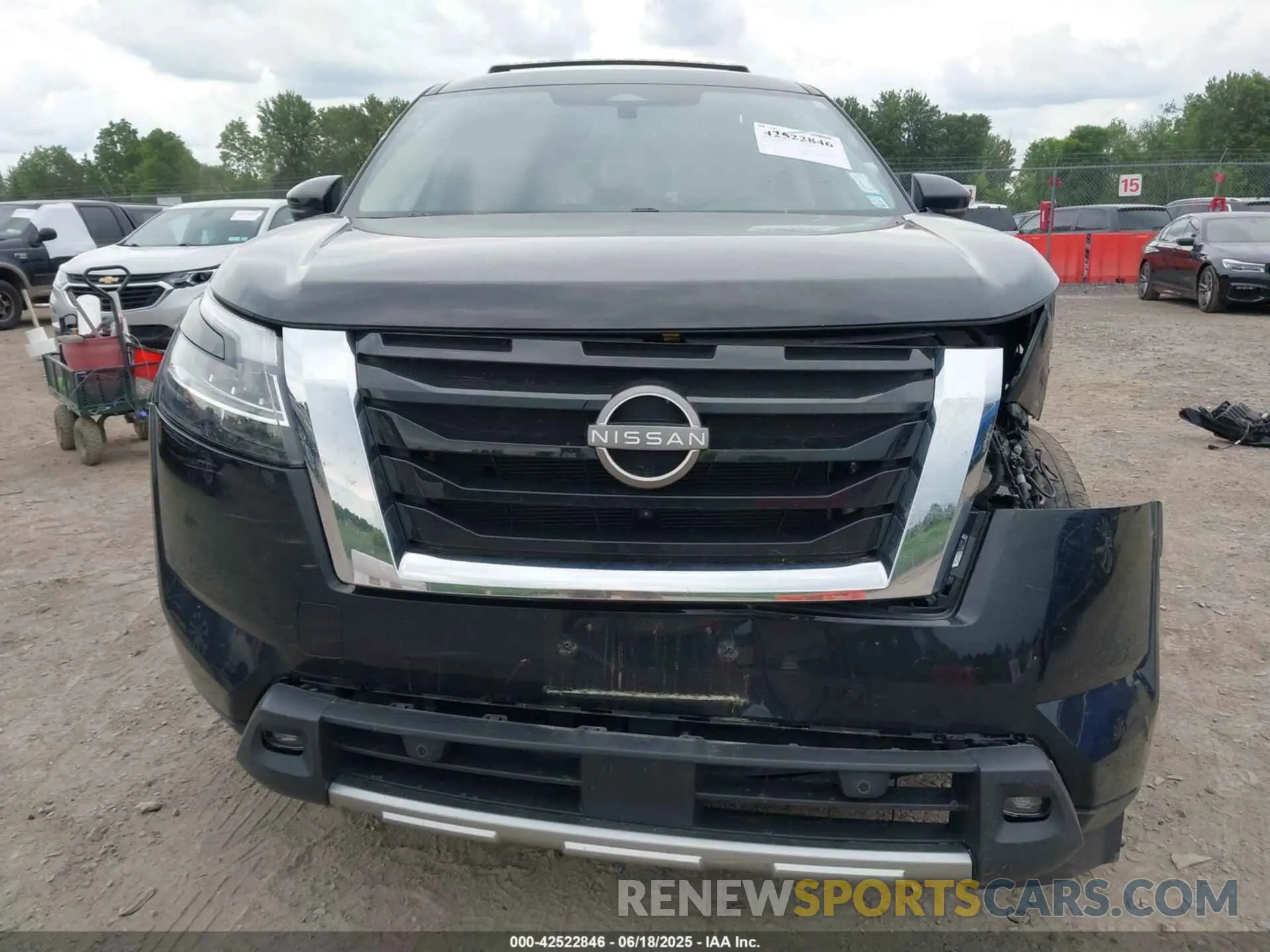 12 Photograph of a damaged car 5N1DR3CC3NC210320 NISSAN PATHFINDER 2022