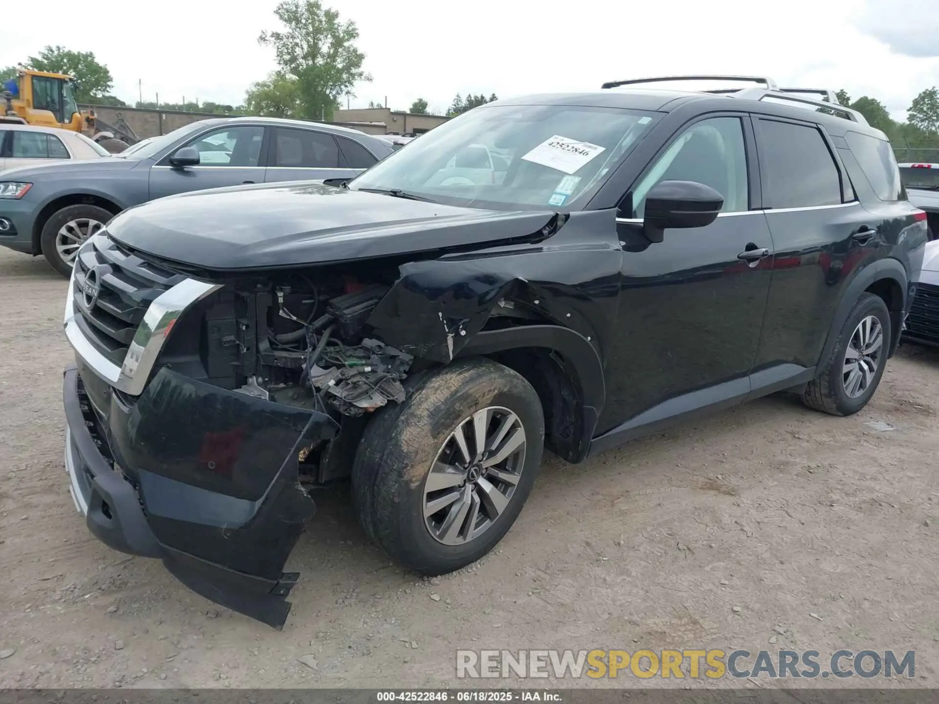 2 Photograph of a damaged car 5N1DR3CC3NC210320 NISSAN PATHFINDER 2022