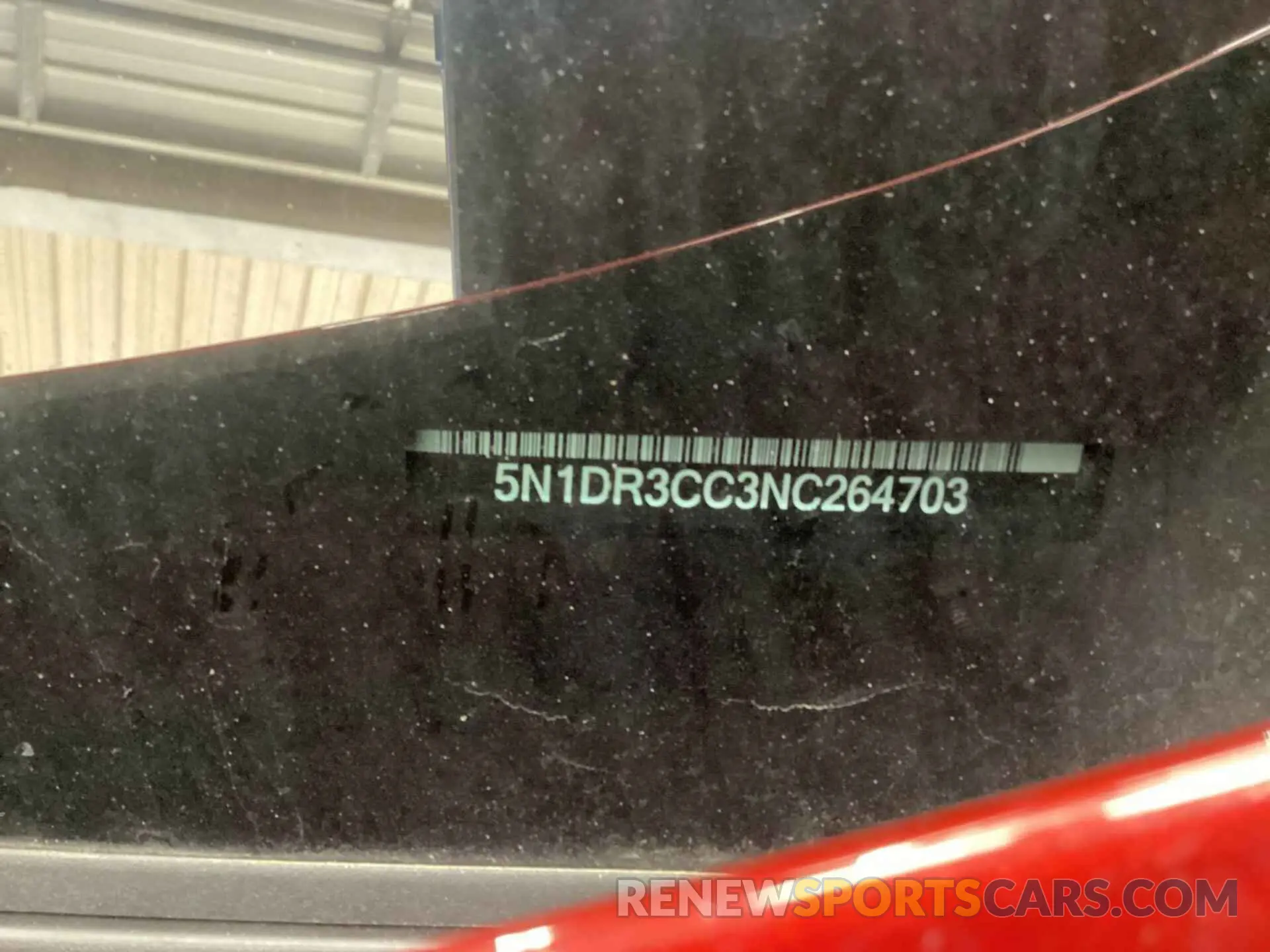 20 Photograph of a damaged car 5N1DR3CC3NC264703 NISSAN PATHFINDER 2022