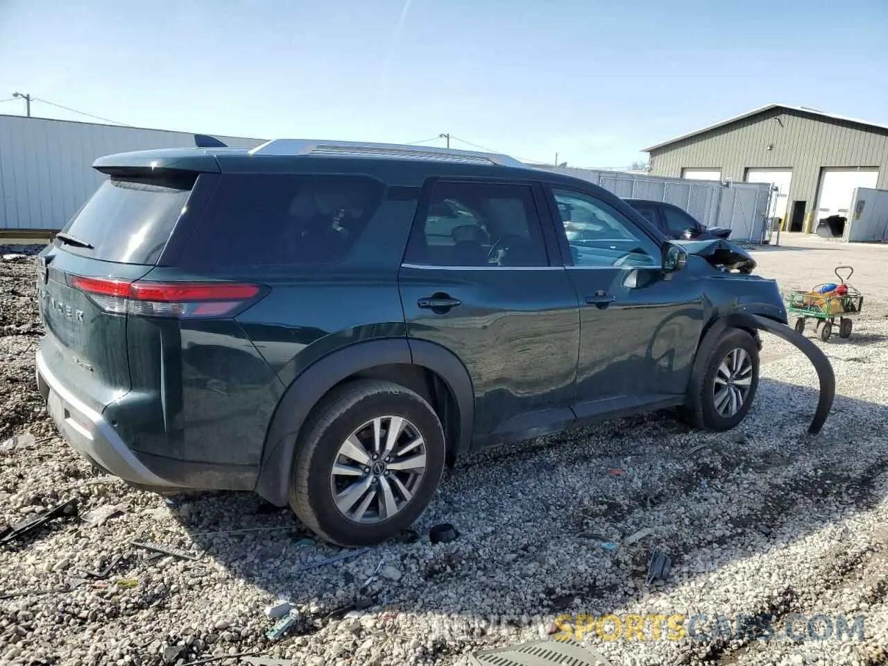 3 Photograph of a damaged car 5N1DR3CC4NC268520 NISSAN PATHFINDER 2022