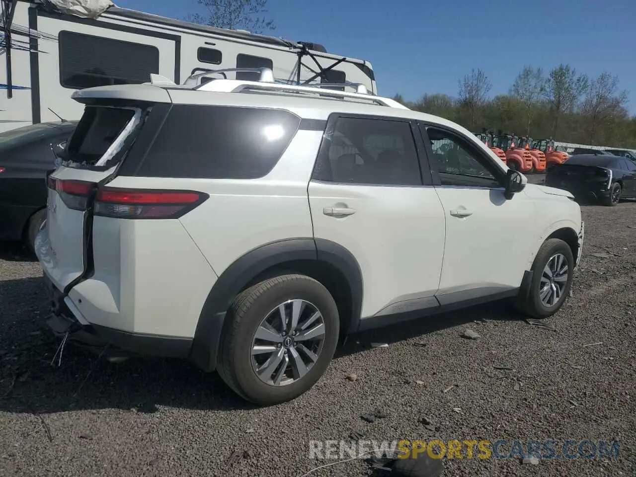 3 Photograph of a damaged car 5N1DR3CC7NC255826 NISSAN PATHFINDER 2022