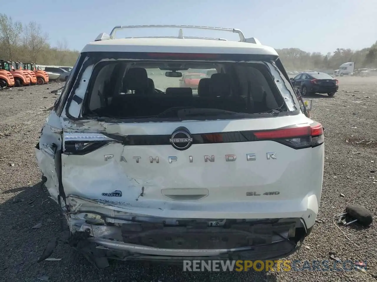 6 Photograph of a damaged car 5N1DR3CC7NC255826 NISSAN PATHFINDER 2022