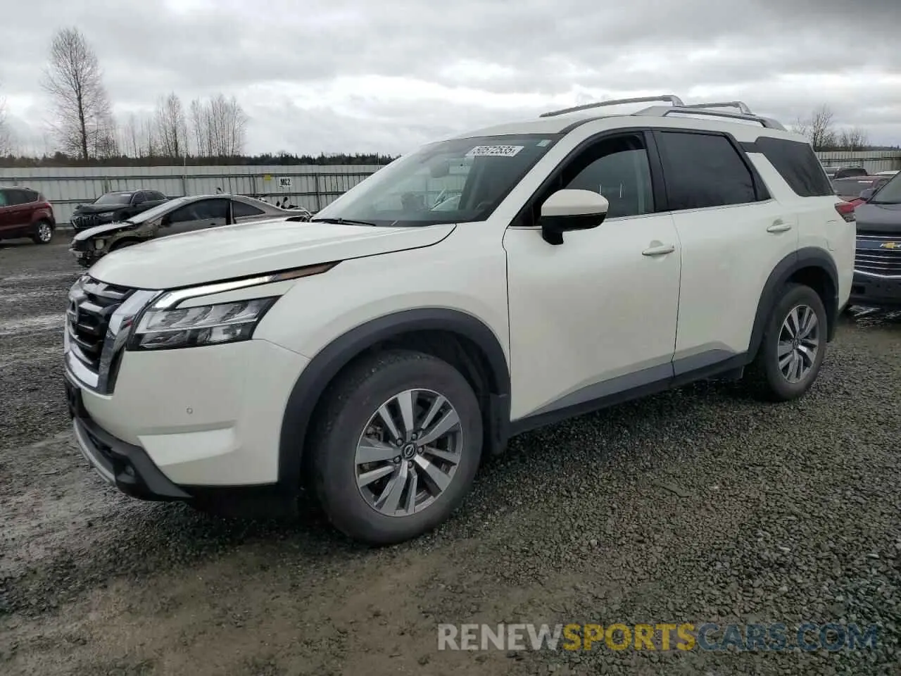 1 Photograph of a damaged car 5N1DR3CC8NC260565 NISSAN PATHFINDER 2022