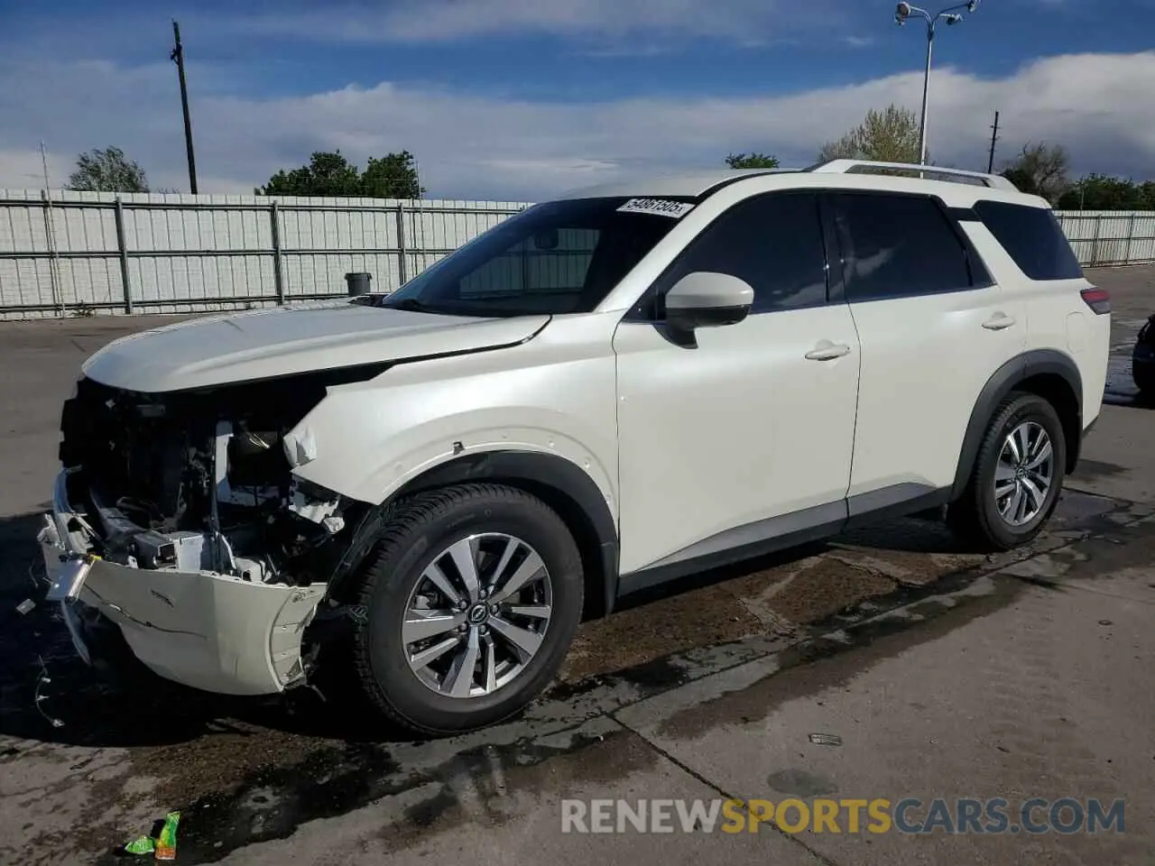 1 Photograph of a damaged car 5N1DR3CC9NC211472 NISSAN PATHFINDER 2022