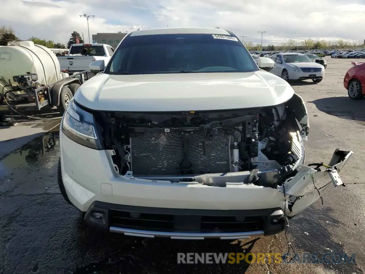5 Photograph of a damaged car 5N1DR3CC9NC211472 NISSAN PATHFINDER 2022