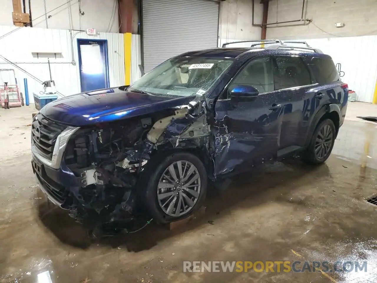 1 Photograph of a damaged car 5N1DR3CD0NC242991 NISSAN PATHFINDER 2022