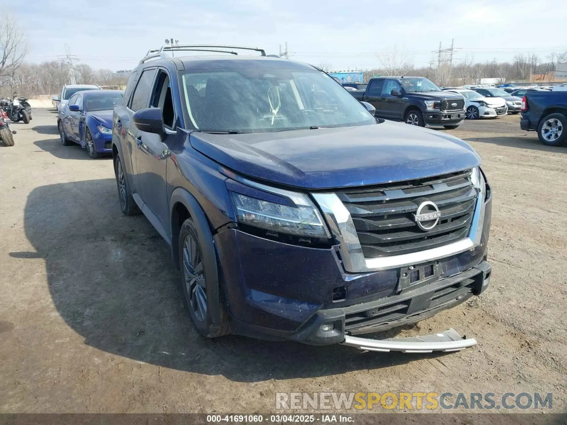 1 Photograph of a damaged car 5N1DR3CD1NC219638 NISSAN PATHFINDER 2022