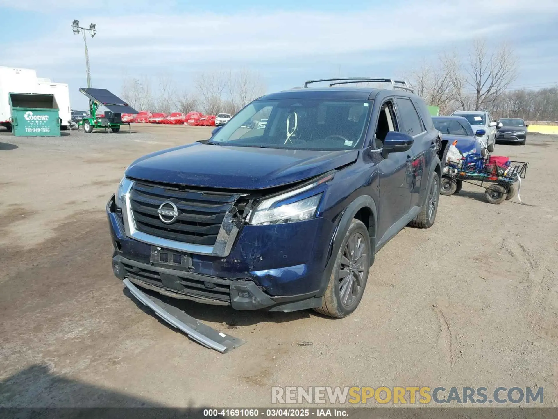 2 Photograph of a damaged car 5N1DR3CD1NC219638 NISSAN PATHFINDER 2022