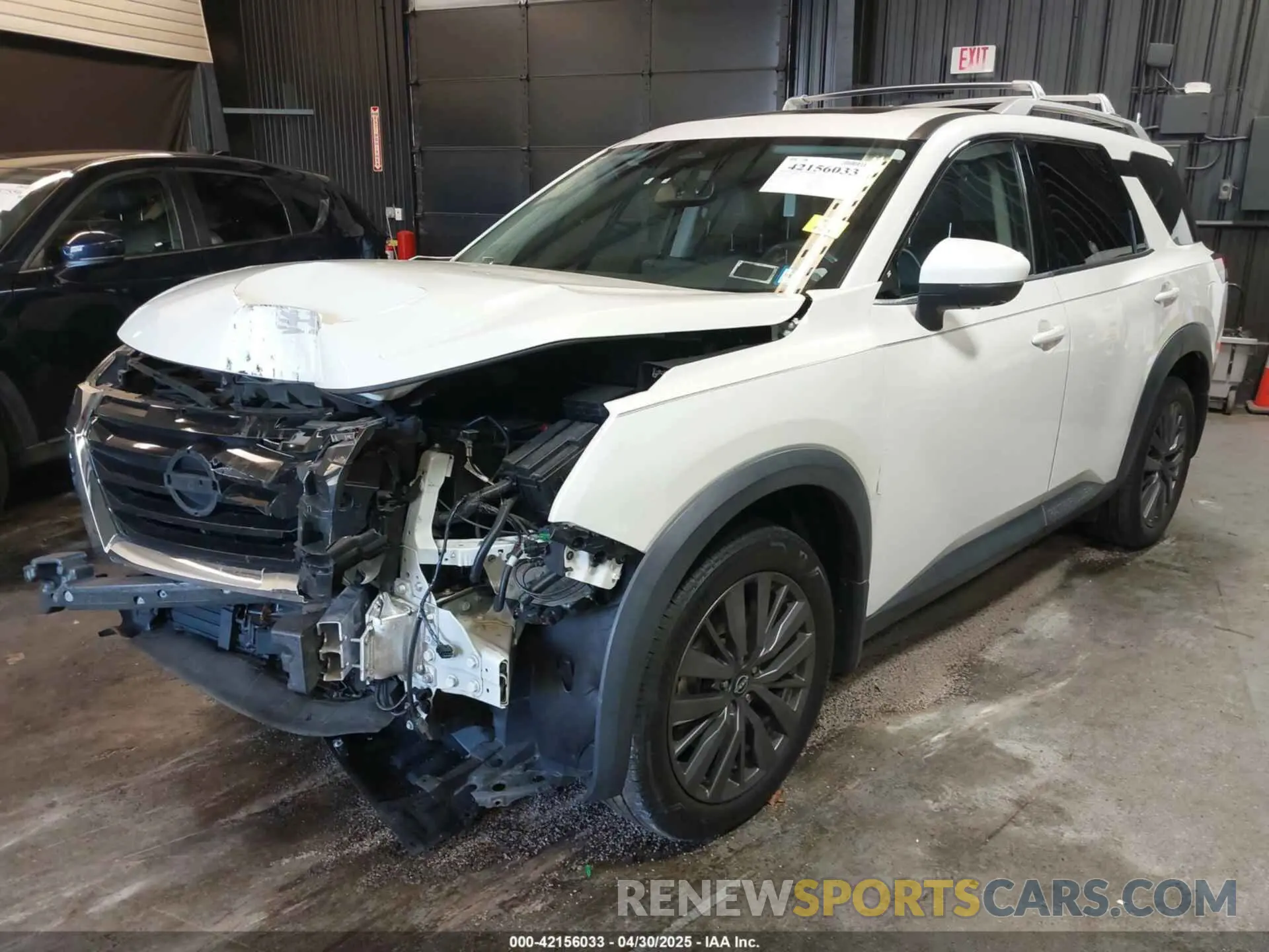 2 Photograph of a damaged car 5N1DR3CD1NC253112 NISSAN PATHFINDER 2022