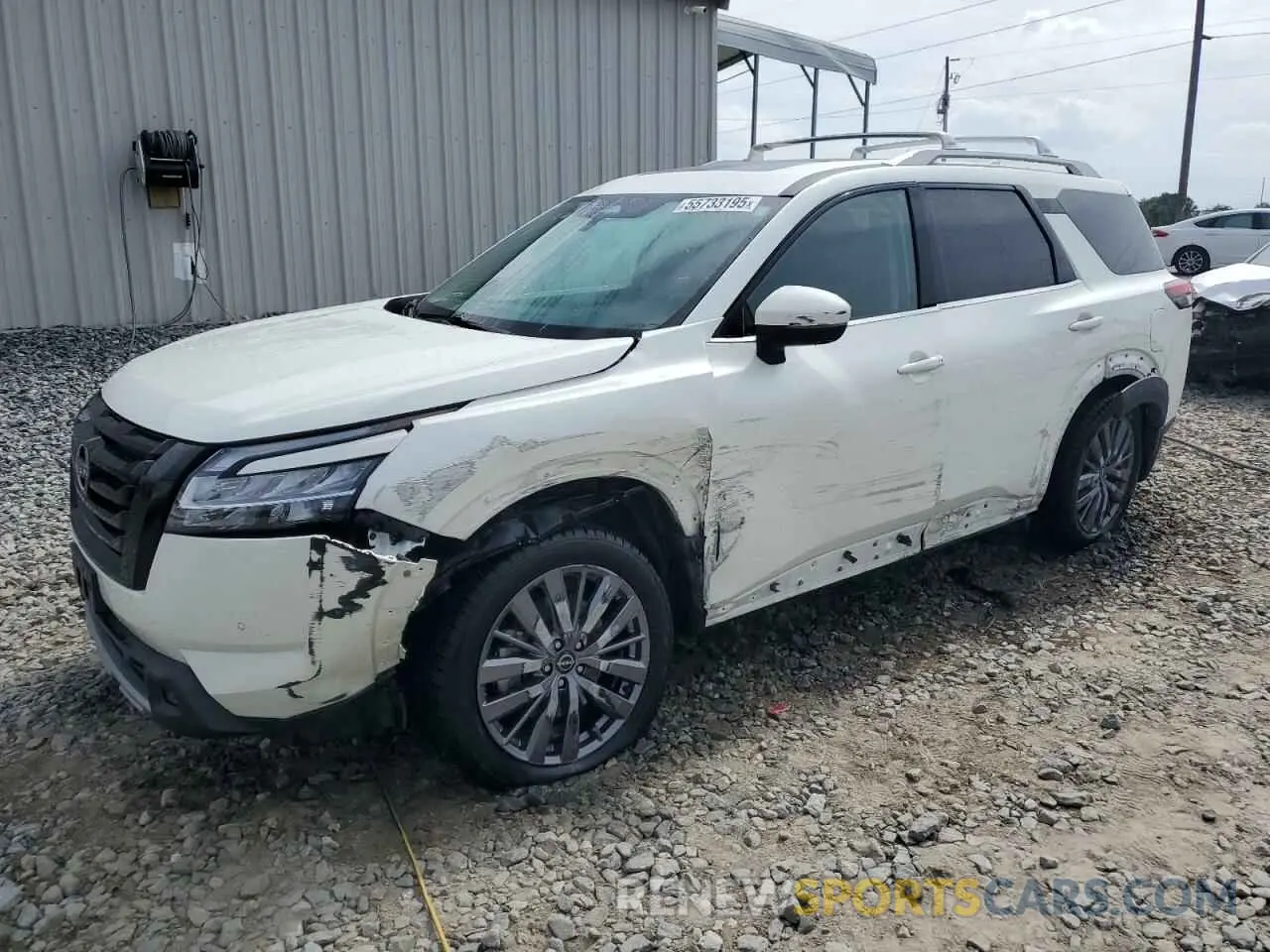 1 Photograph of a damaged car 5N1DR3CD9NC223954 NISSAN PATHFINDER 2022