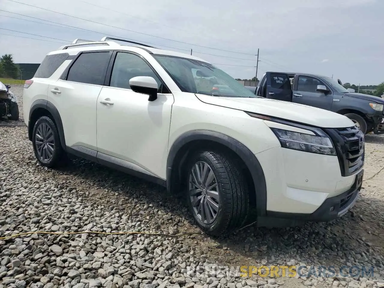 4 Photograph of a damaged car 5N1DR3CD9NC223954 NISSAN PATHFINDER 2022