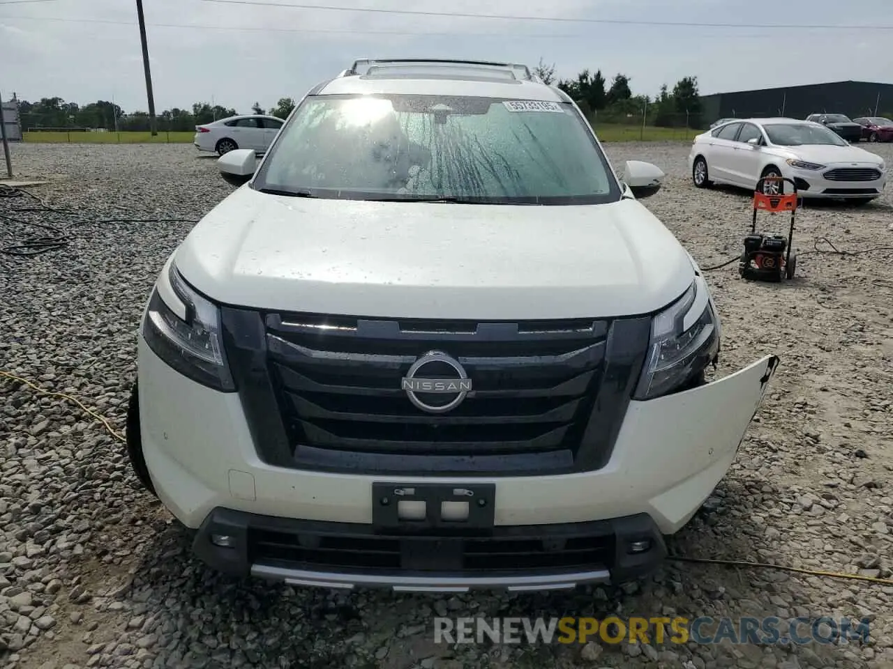 5 Photograph of a damaged car 5N1DR3CD9NC223954 NISSAN PATHFINDER 2022
