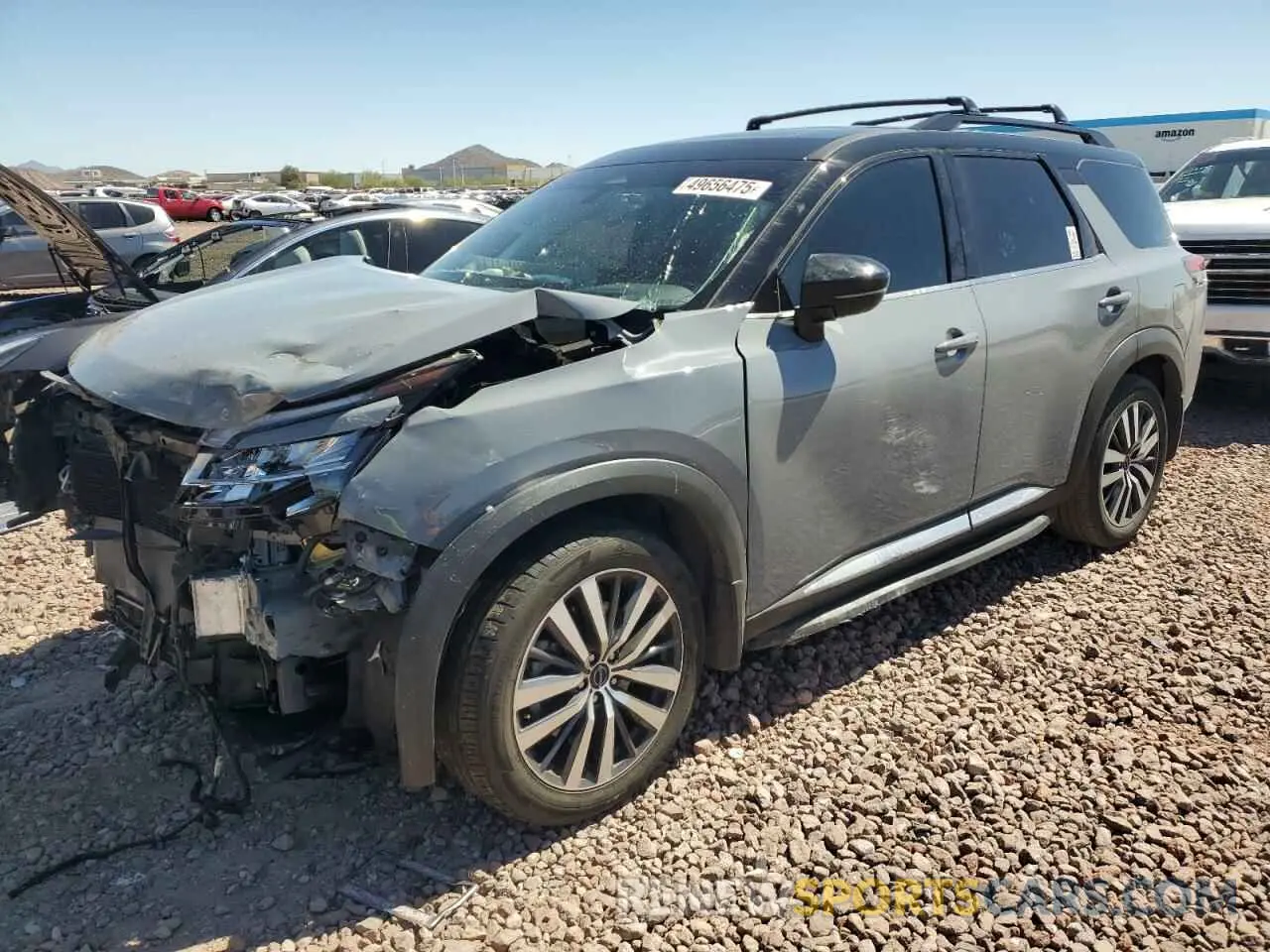 1 Photograph of a damaged car 5N1DR3DG7NC256203 NISSAN PATHFINDER 2022