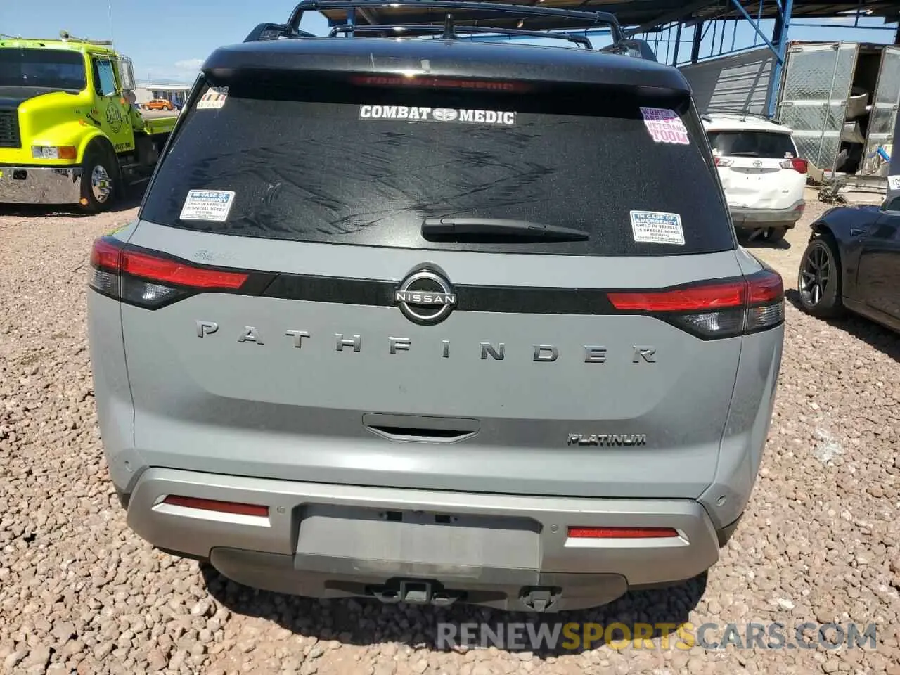 6 Photograph of a damaged car 5N1DR3DG7NC256203 NISSAN PATHFINDER 2022