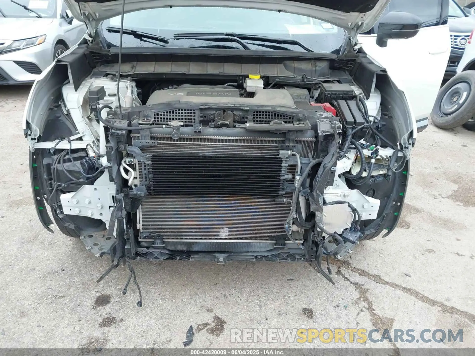 6 Photograph of a damaged car 5N1DR3DG7NC269310 NISSAN PATHFINDER 2022