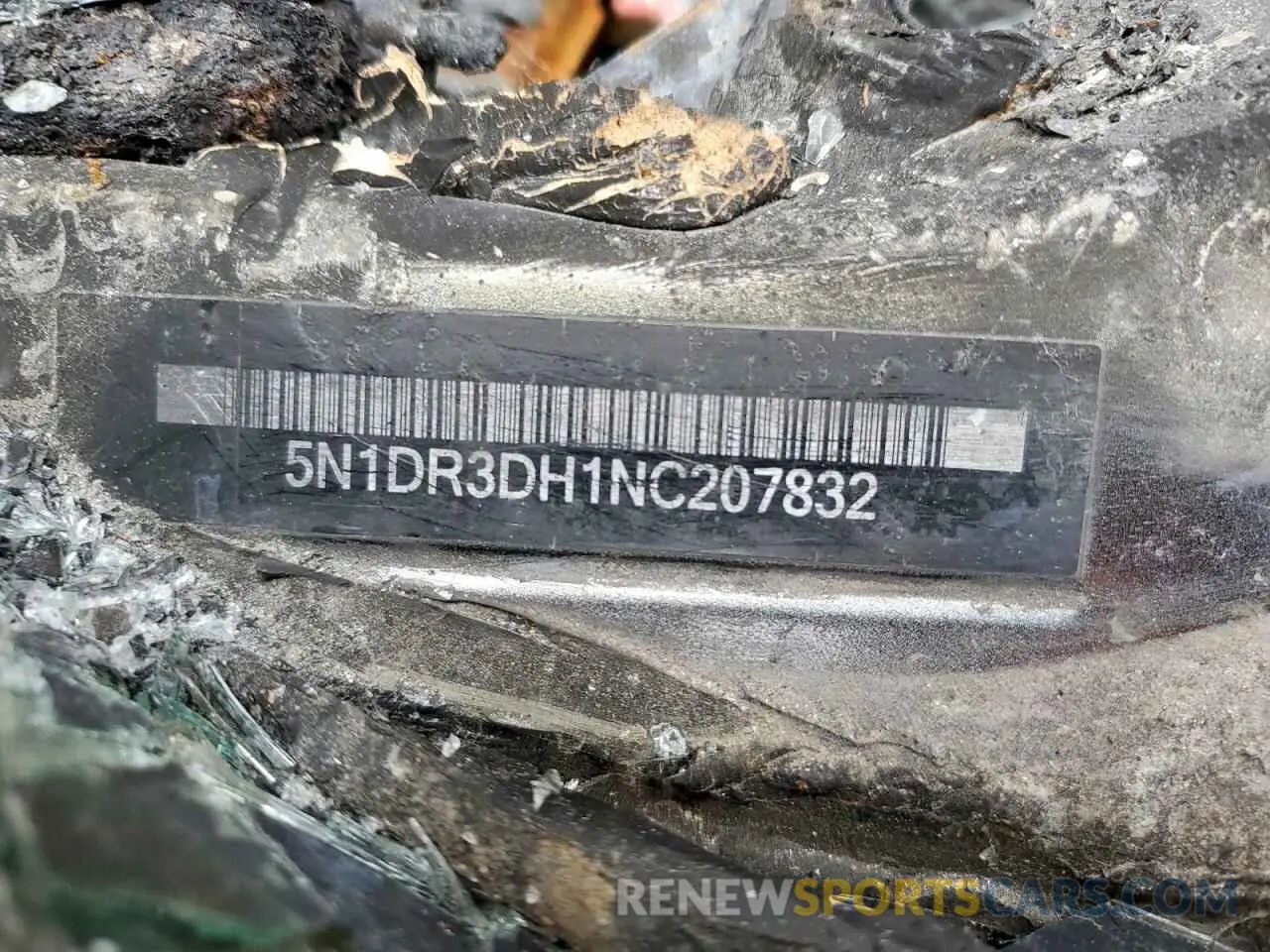 14 Photograph of a damaged car 5N1DR3DH1NC207832 NISSAN PATHFINDER 2022