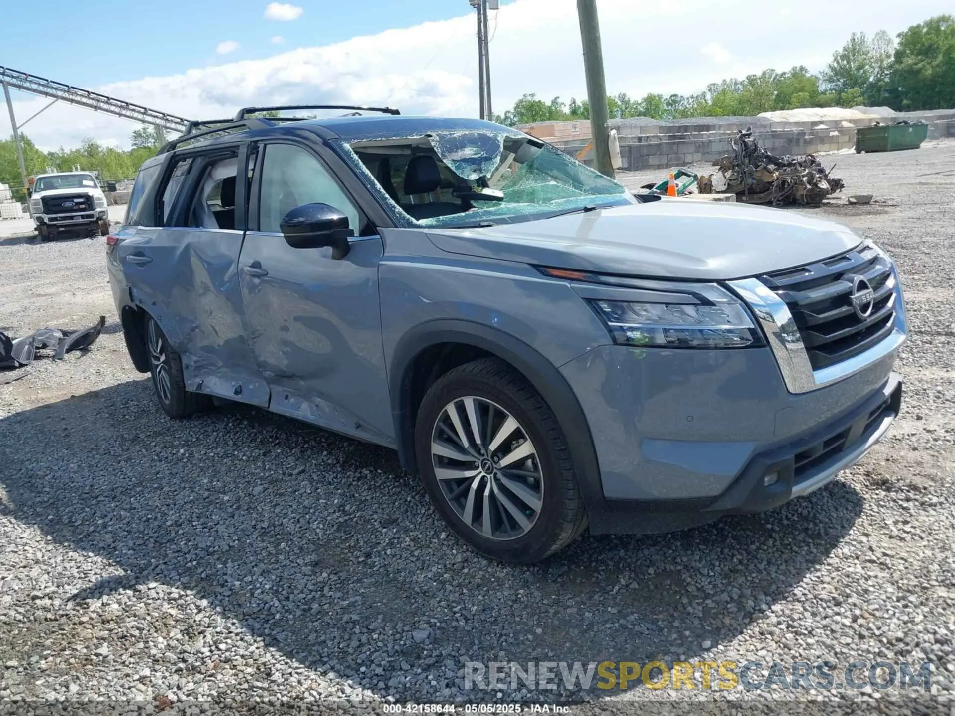 1 Photograph of a damaged car 5N1DR3DH2NC221481 NISSAN PATHFINDER 2022