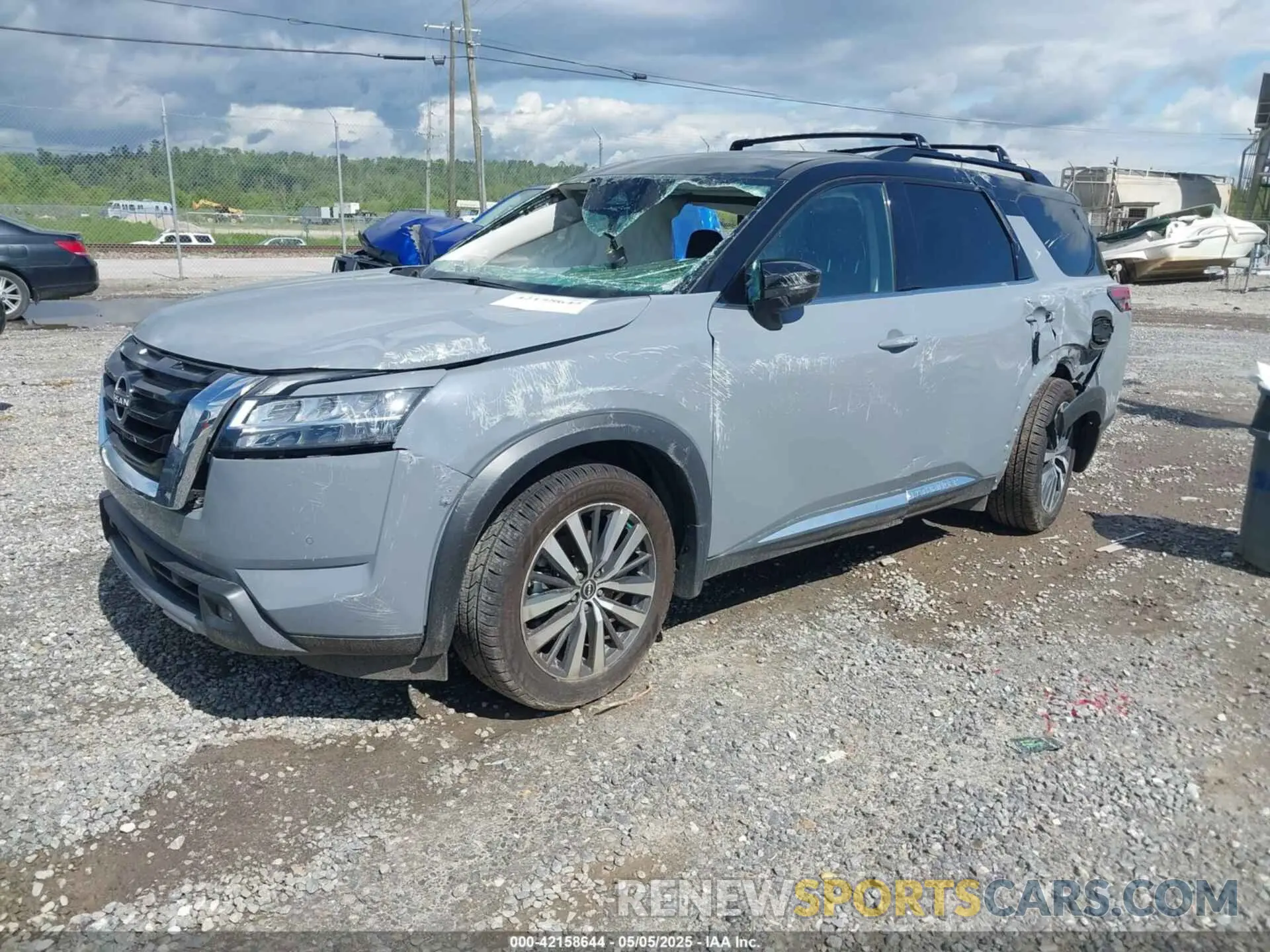 2 Photograph of a damaged car 5N1DR3DH2NC221481 NISSAN PATHFINDER 2022