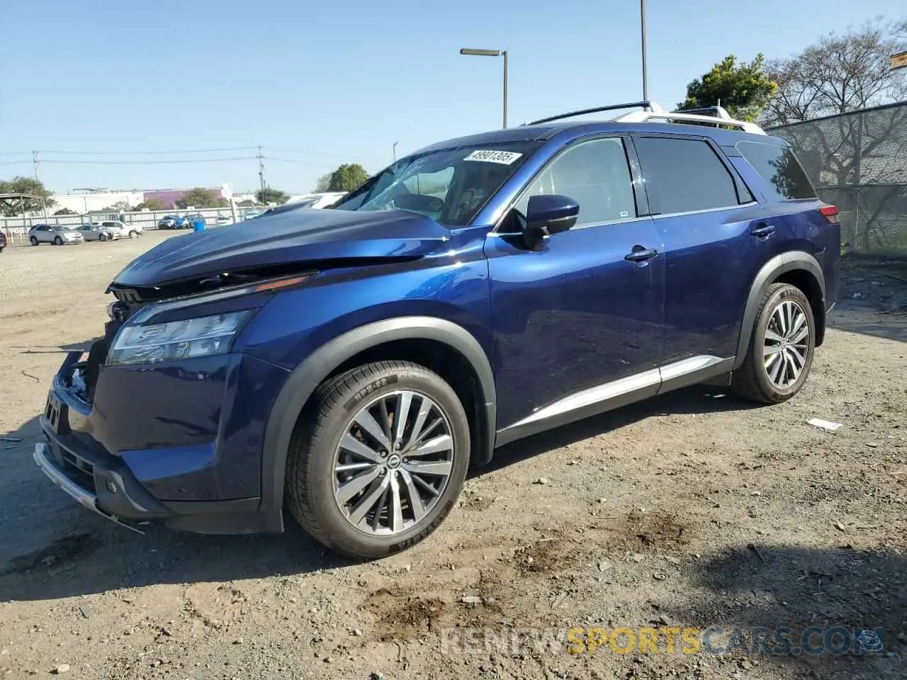 1 Photograph of a damaged car 5N1DR3DH5NC203427 NISSAN PATHFINDER 2022